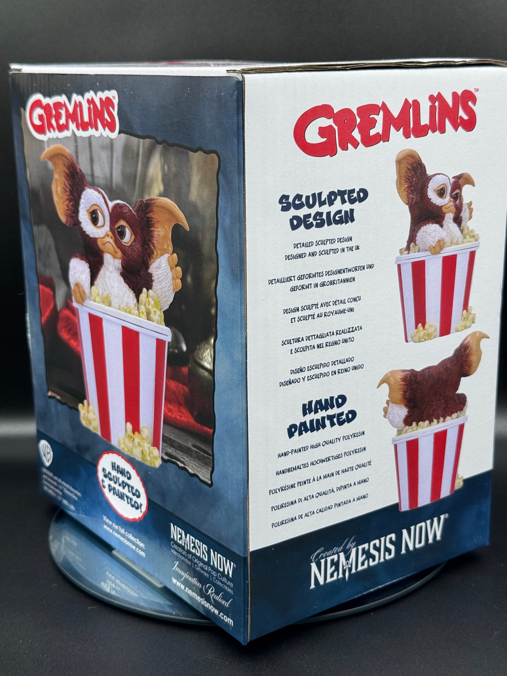 Gremlins Gizmo Feast Box Collectible Figure 14.4cm | Nemesis Now