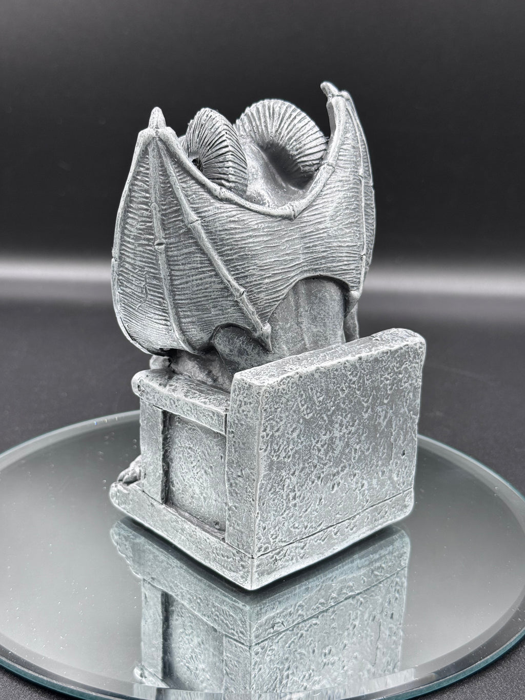 Edo Dark Black Grotesque Gargoyle Figurine
