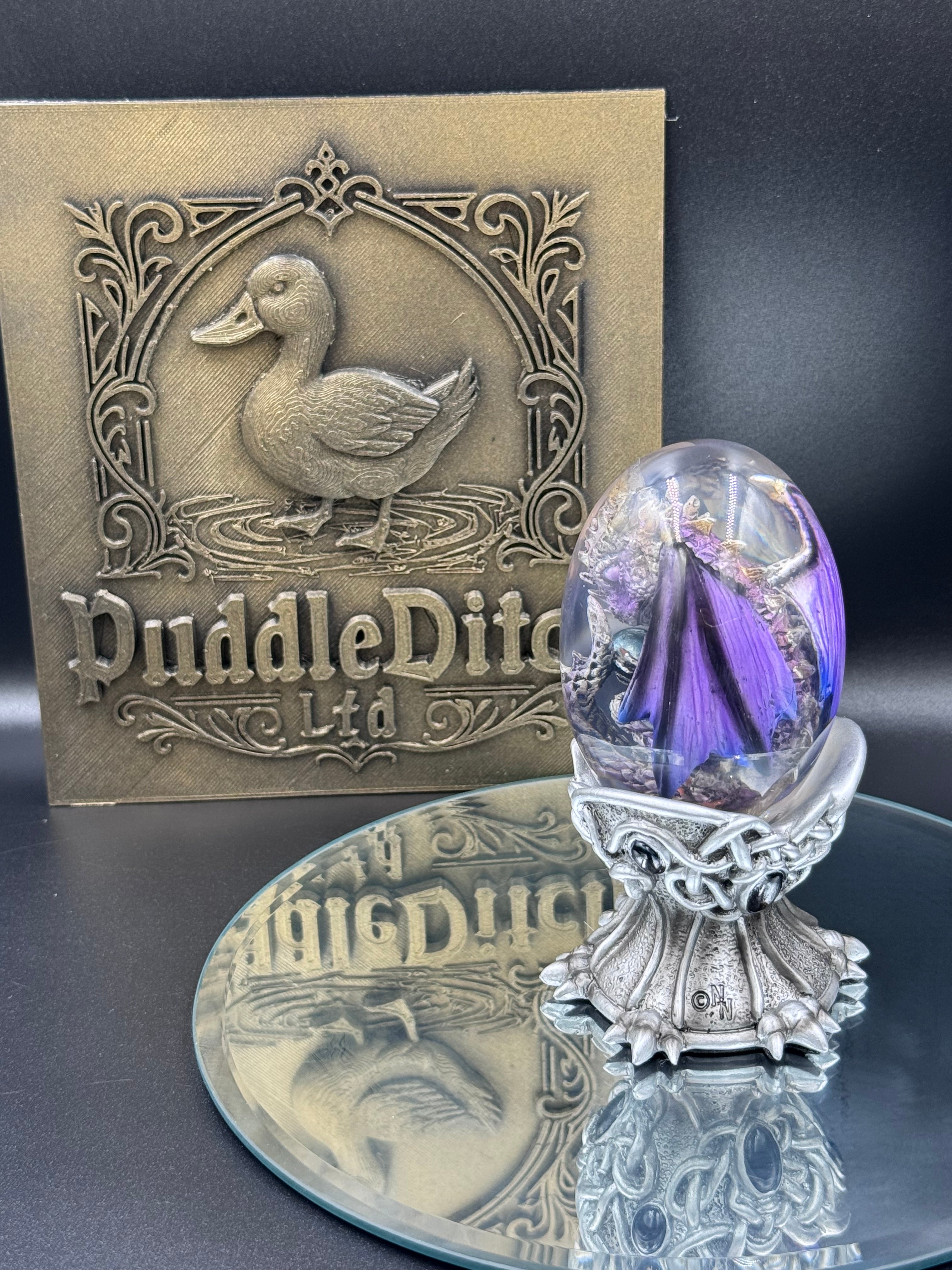 Elemental Dragonlings Air Dragon Figurine in Crystal Egg | Nemesis Now