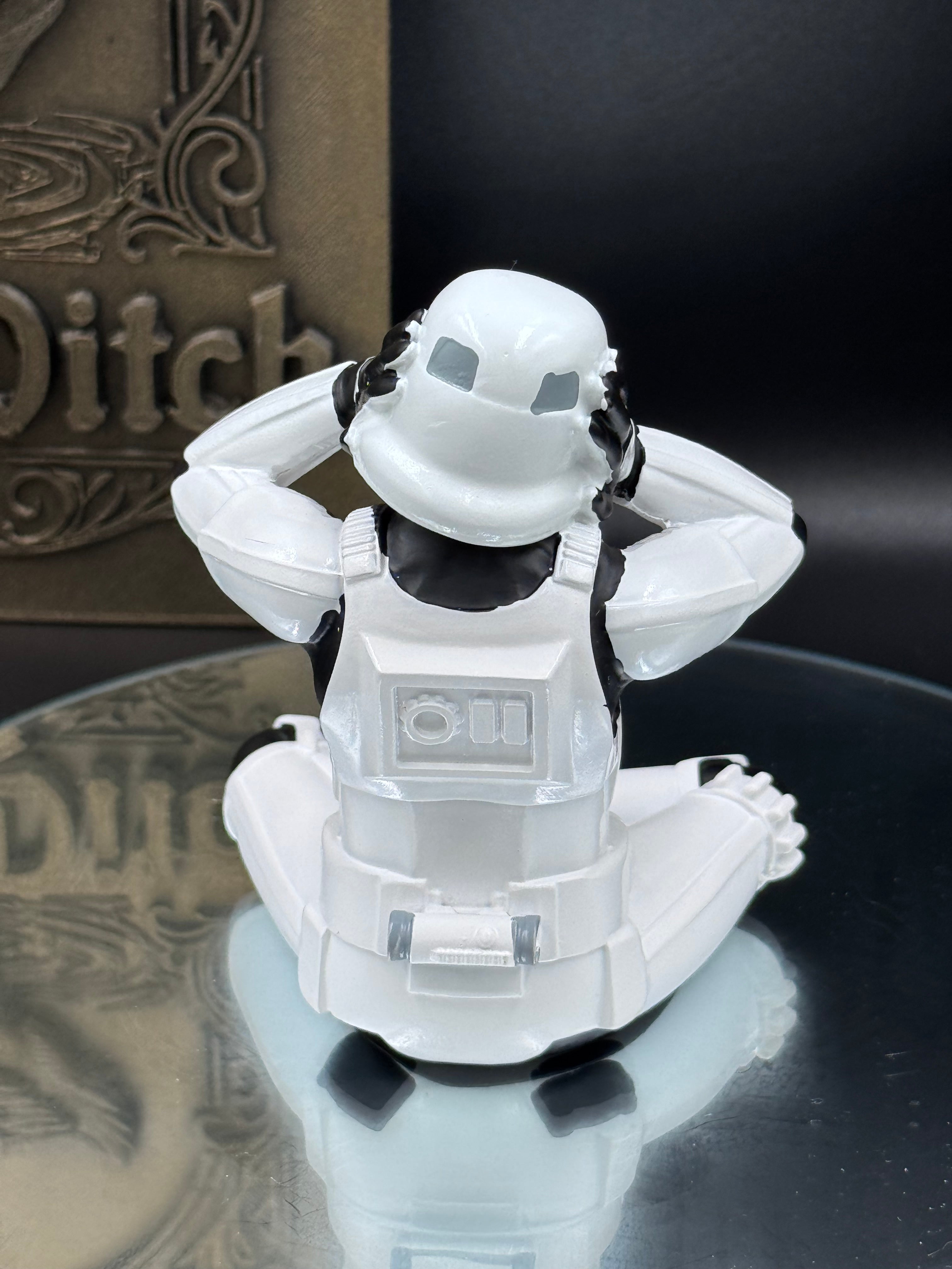 The Original Stormtrooper Three Wise Sci-Fi Hear No Evil