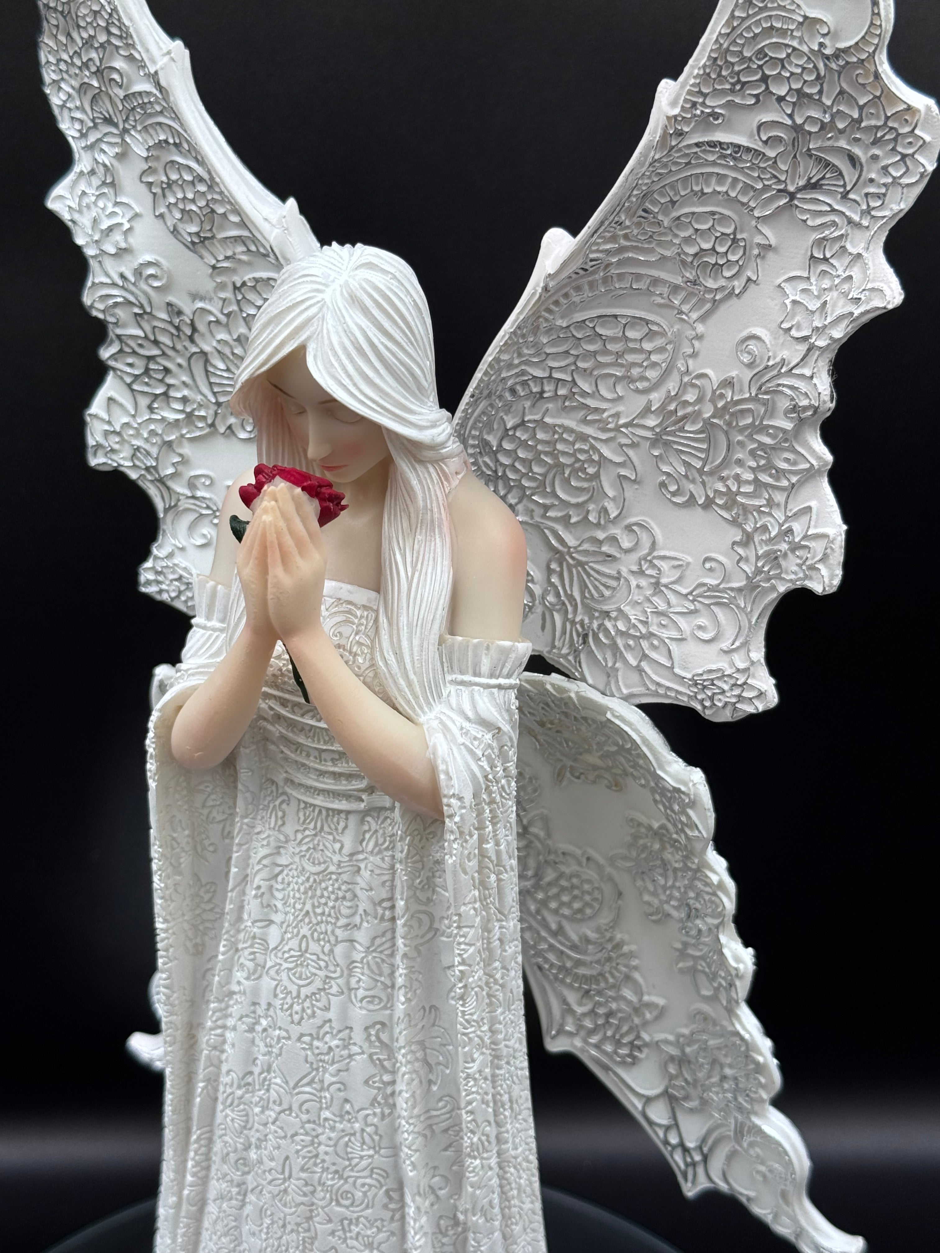 Anne Stokes Only Love Remains, Large Figurine, White, 35cm