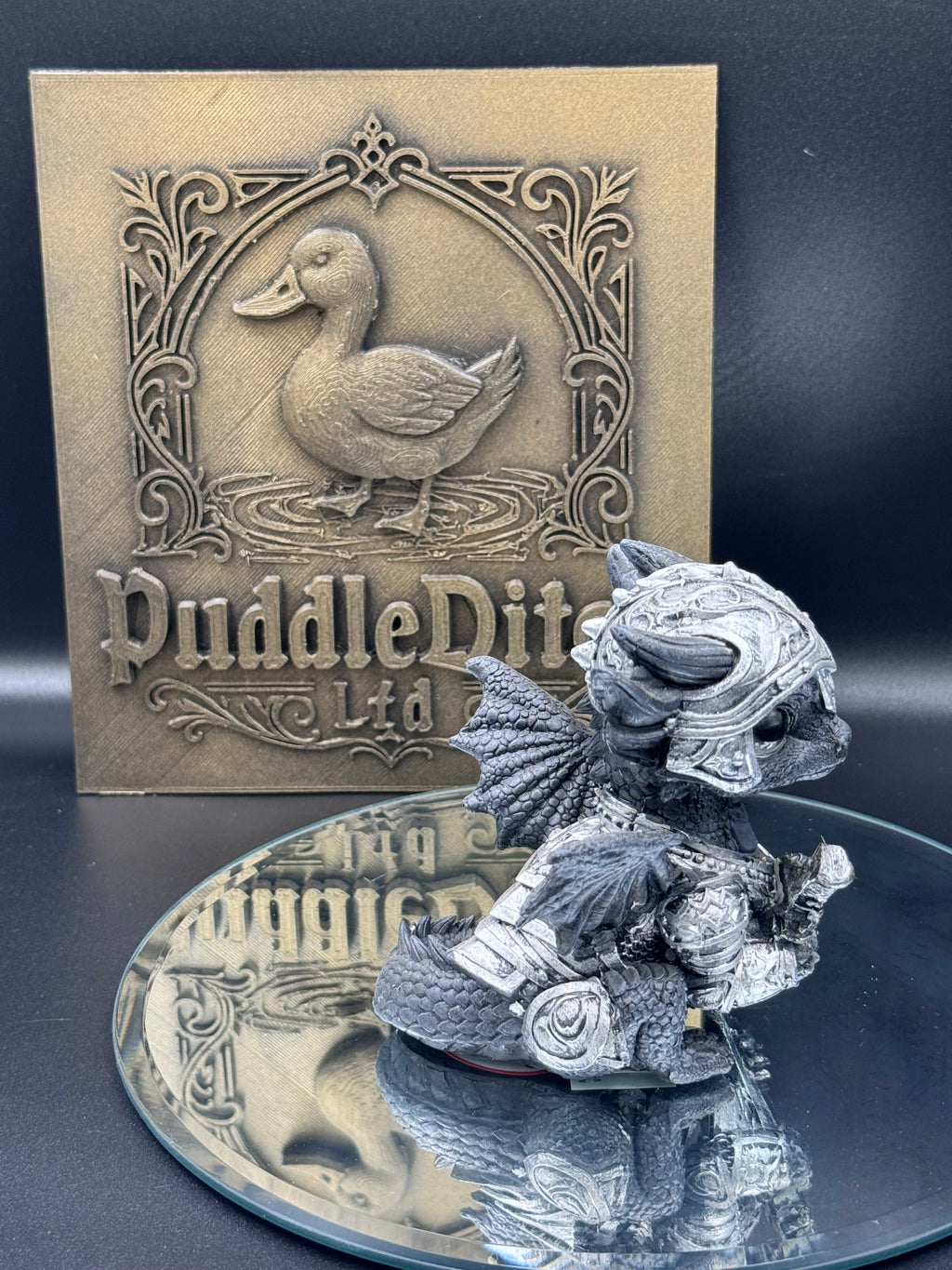 Sir Swordflame Dragon Figurine 10cm