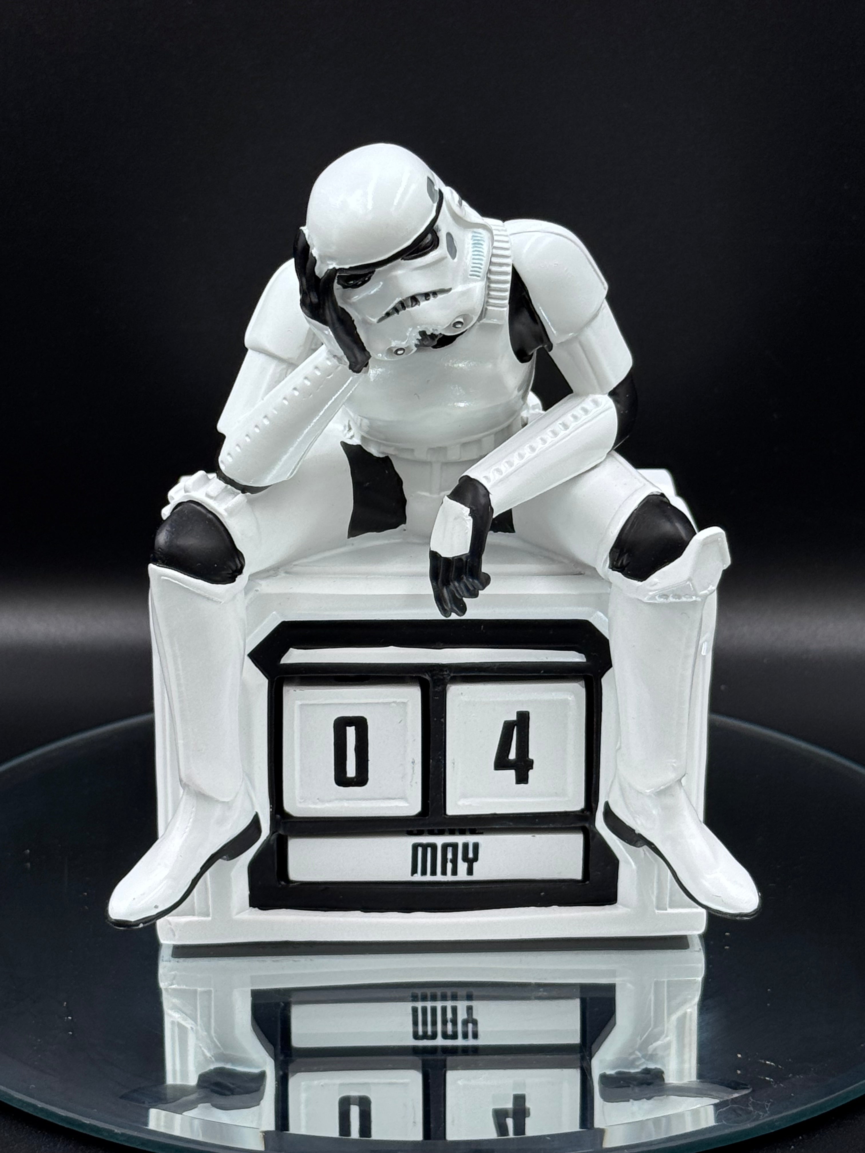 Stormtrooper What a Day Perpetual Calendar 14cm
