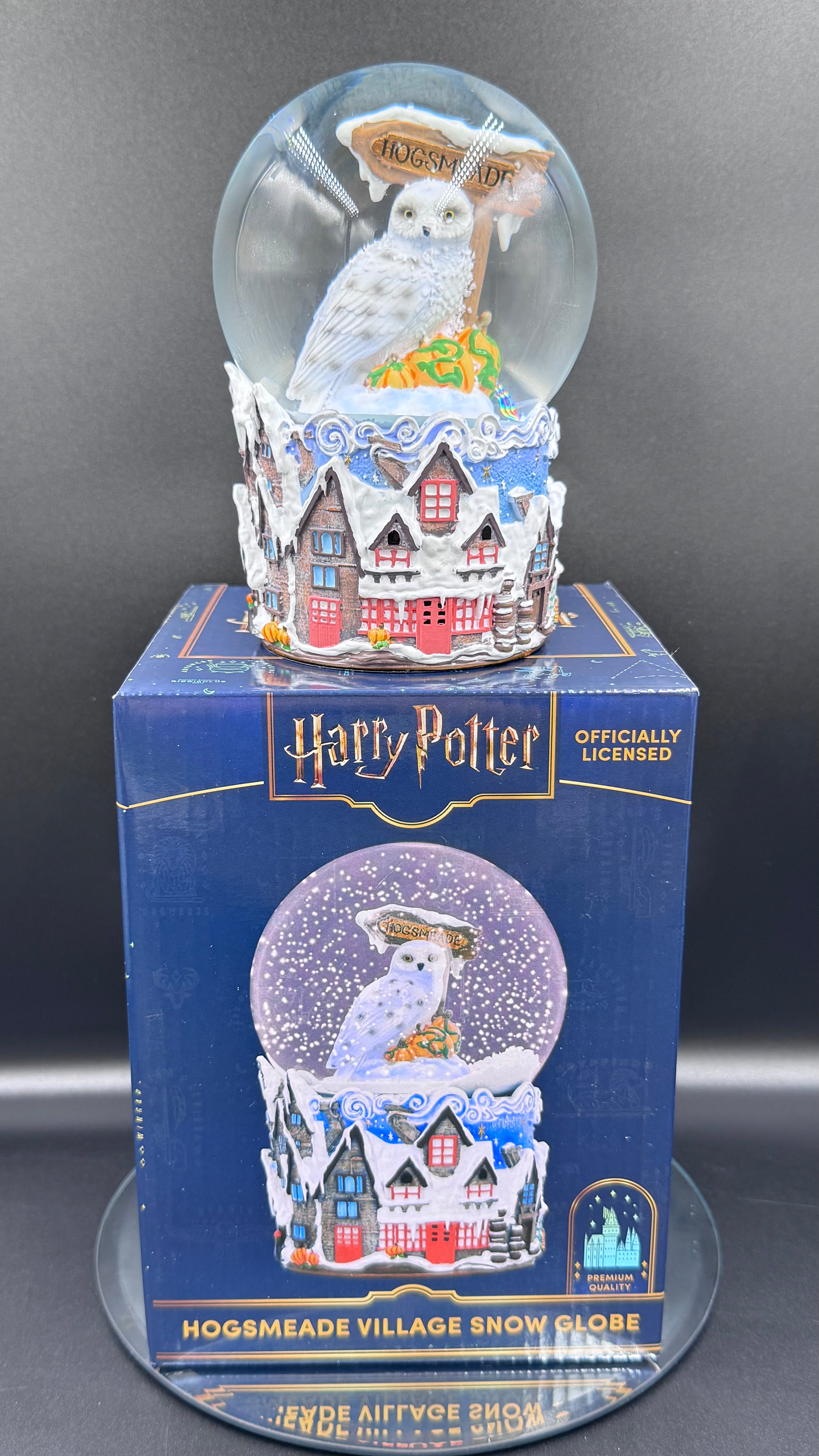 Harry Potter Hogsmeade Village Snow Globe | Officially Licensed Wizarding World Gift
