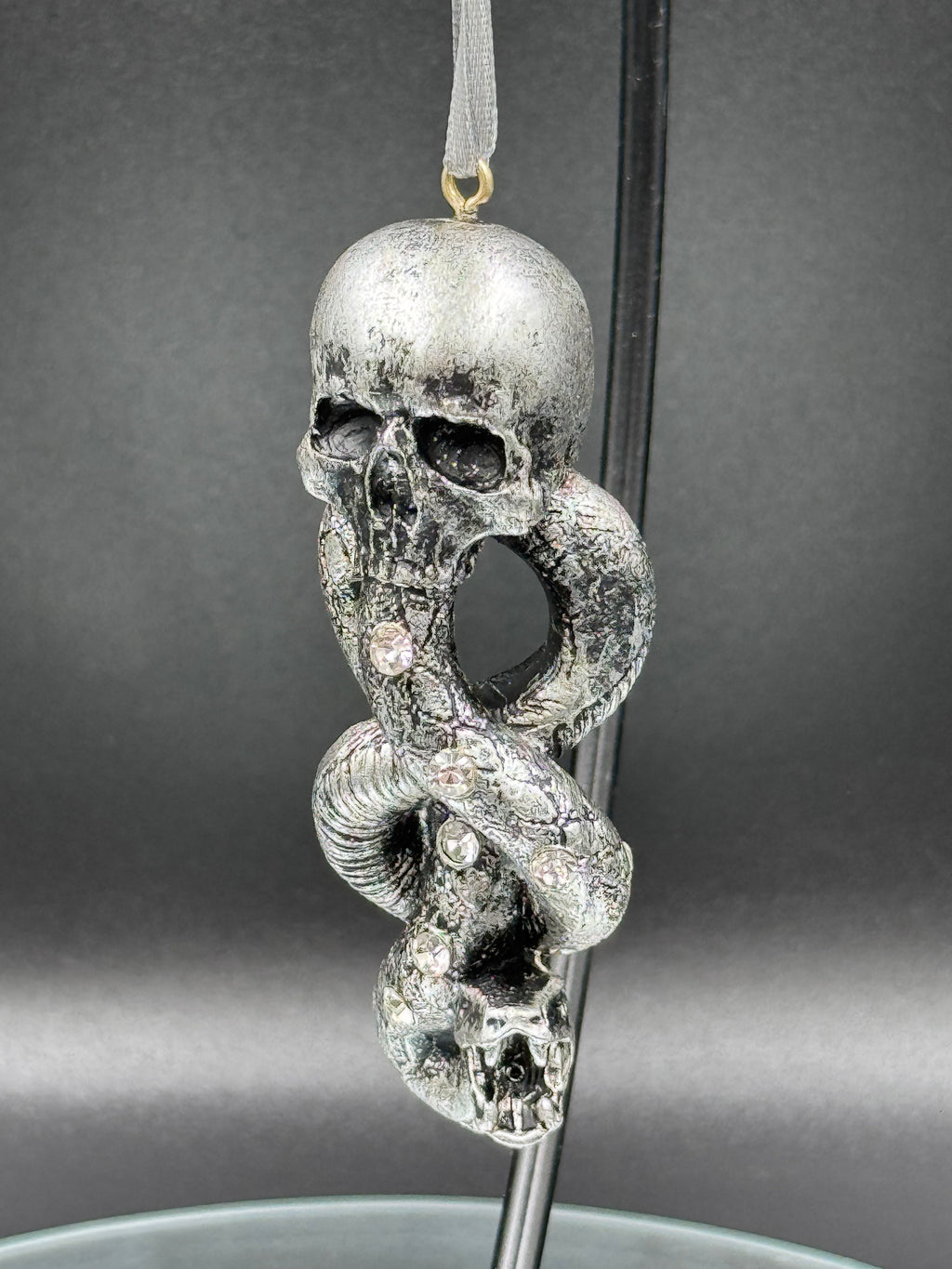 Harry Potter Dark Mark Voldemort Hanging Ornament, Silver, 9.5cm
