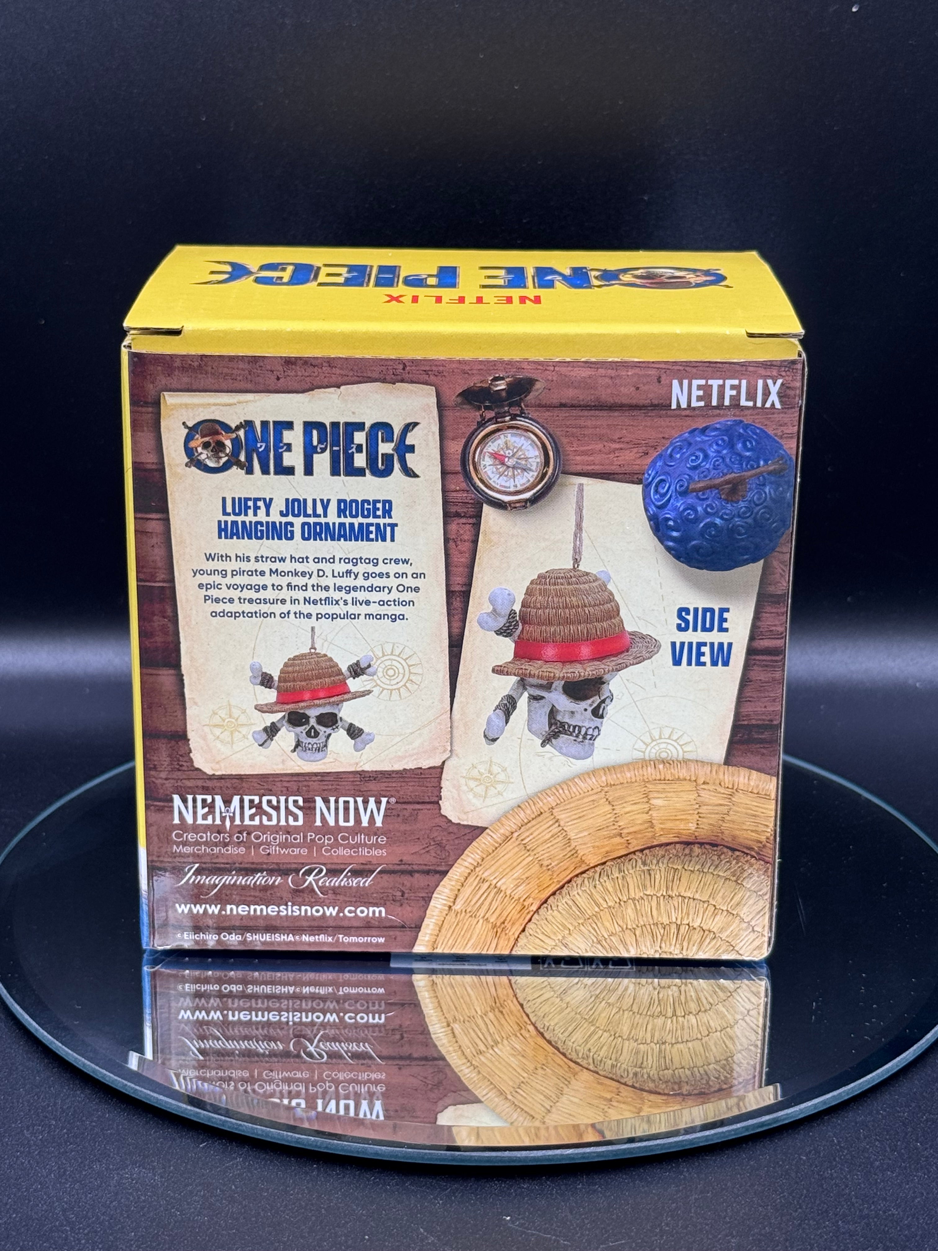 One Piece Luffy Jolly Roger Hanging Ornament 8.4cm