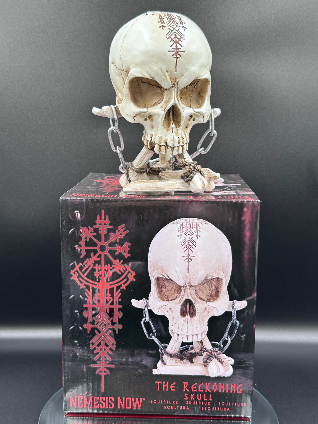 The Reckoning Skull Ornament 14.5cm