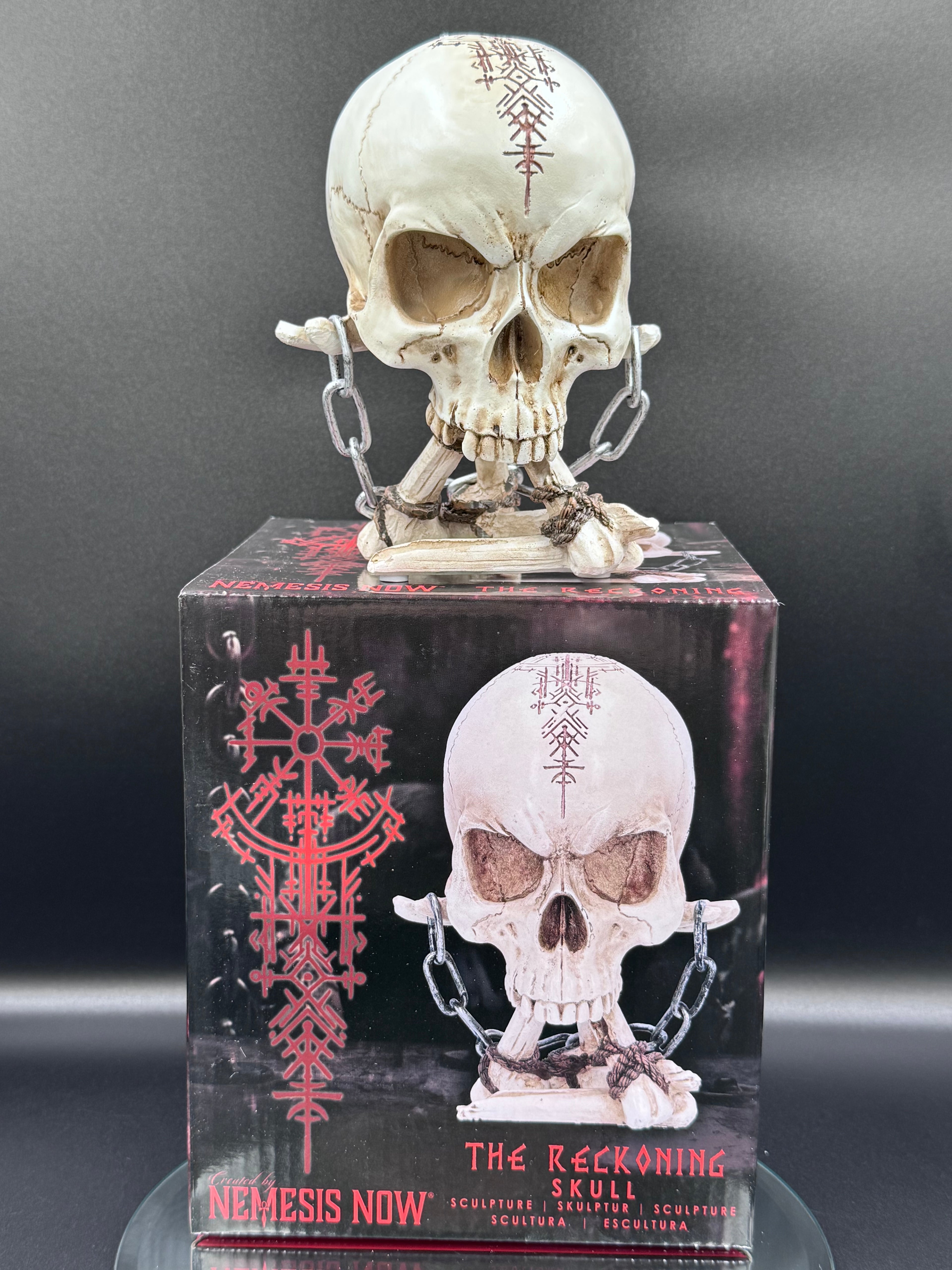 The Reckoning Skull Ornament 14.5cm