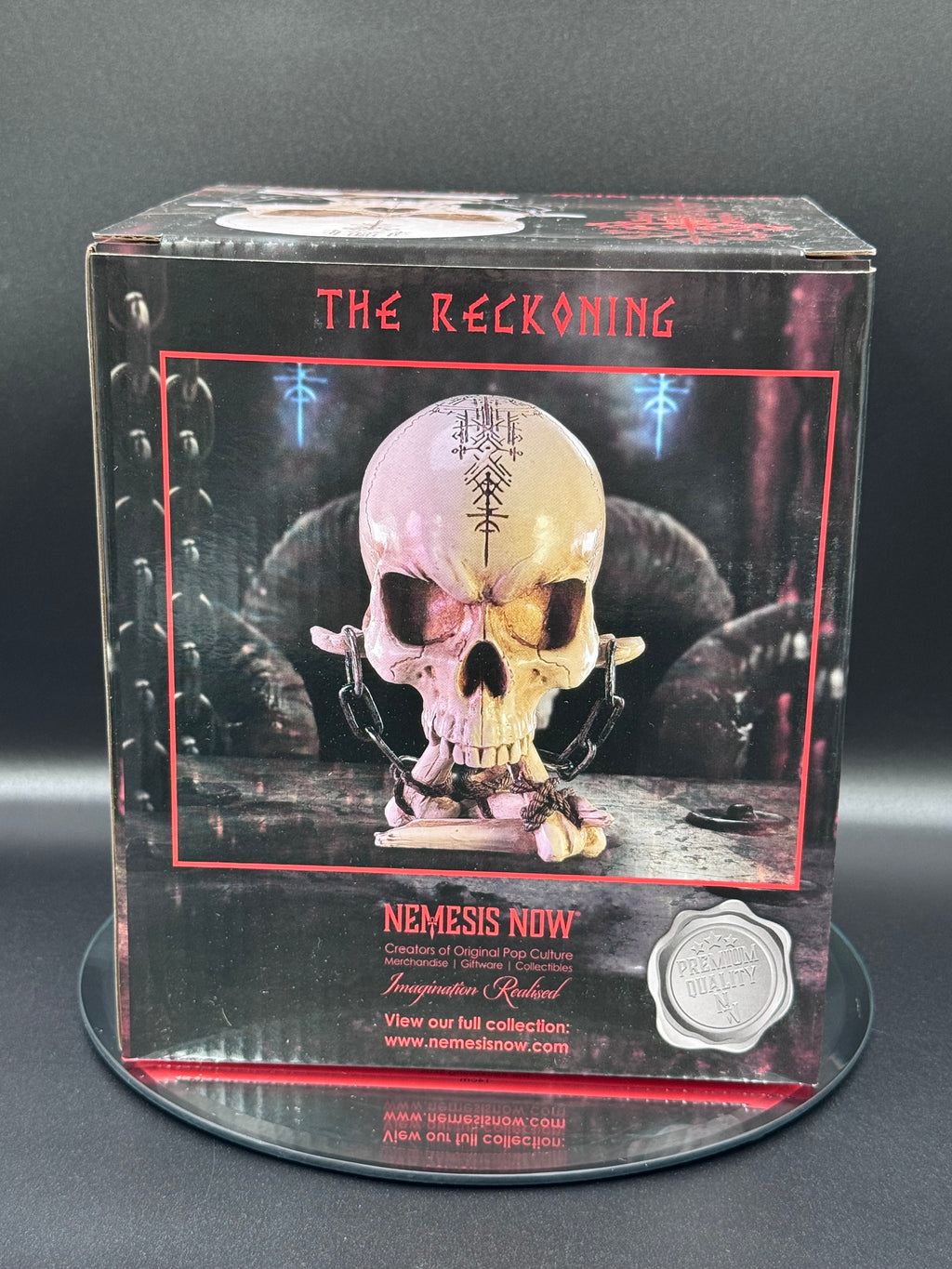 The Reckoning Skull Ornament 14.5cm