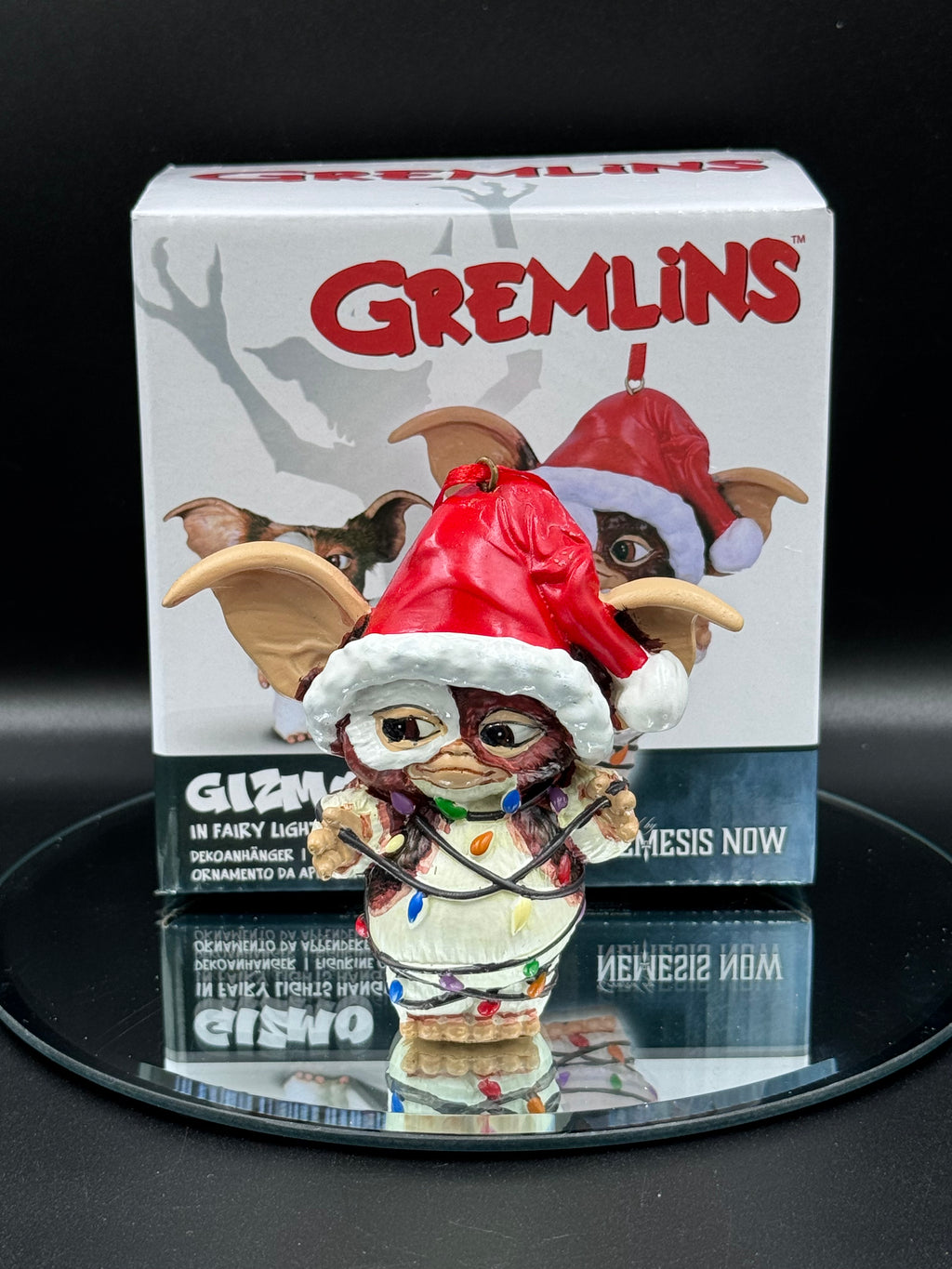Gremlins Gizmo in Fairy Lights Hanging Festive Decorative Ornament