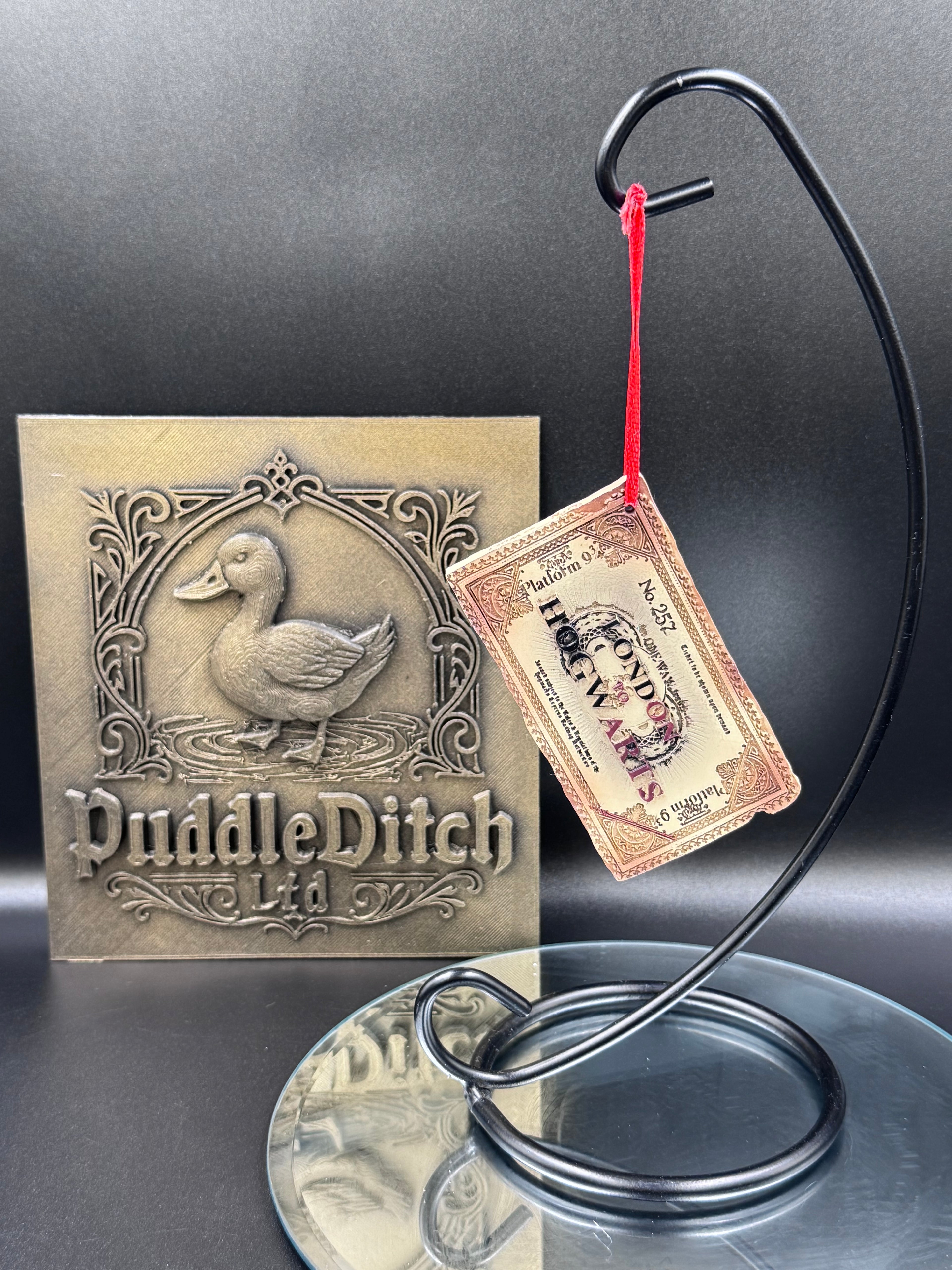 Harry Potter Hogwarts Express Ticket Hanging Ornament
