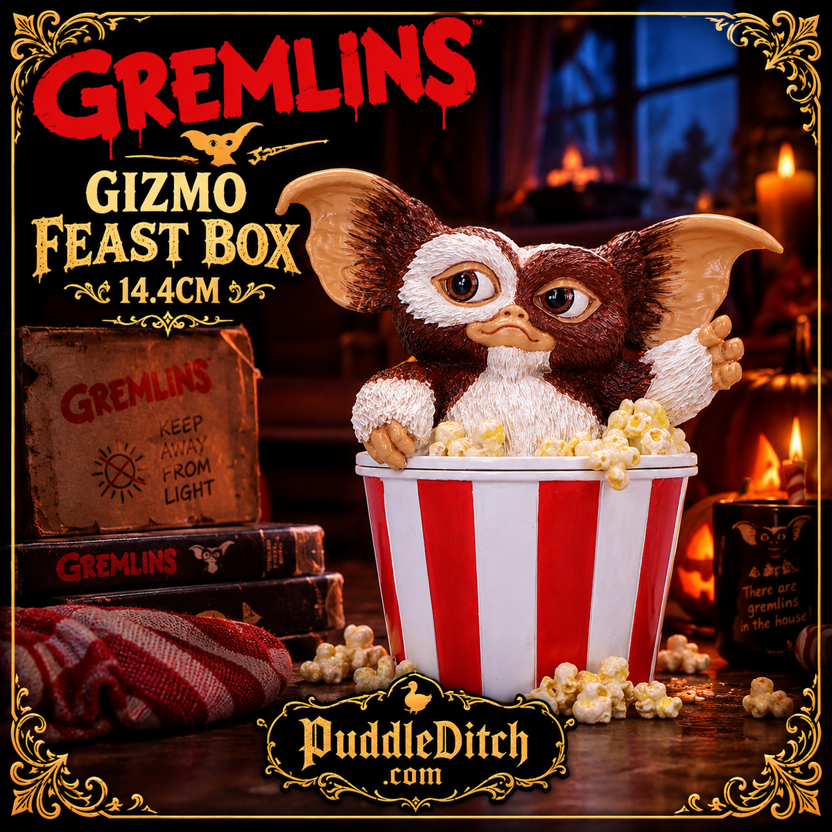 Gremlins Gizmo Feast Box 14.4cm