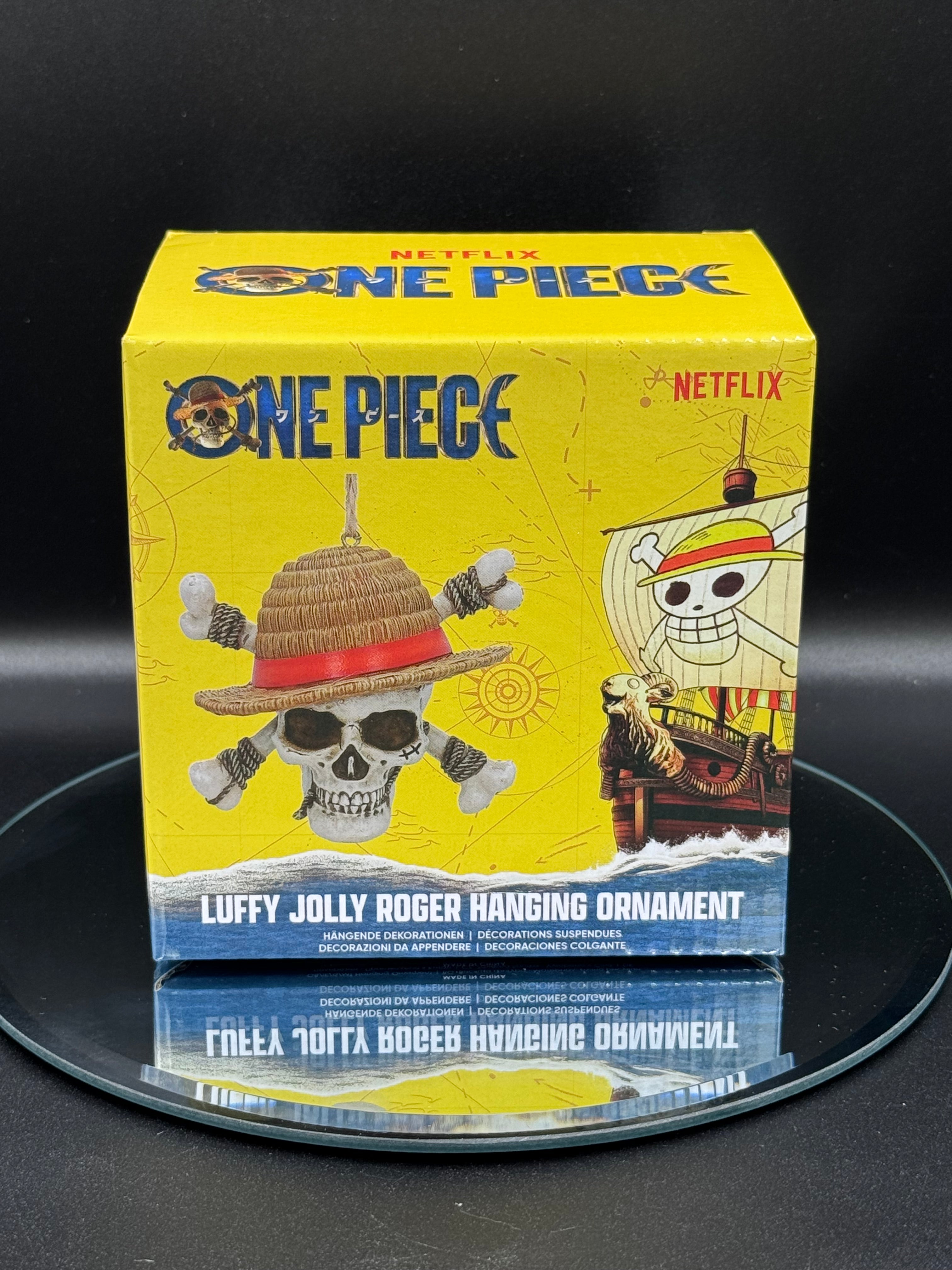 One Piece Luffy Jolly Roger Hanging Ornament 8.4cm