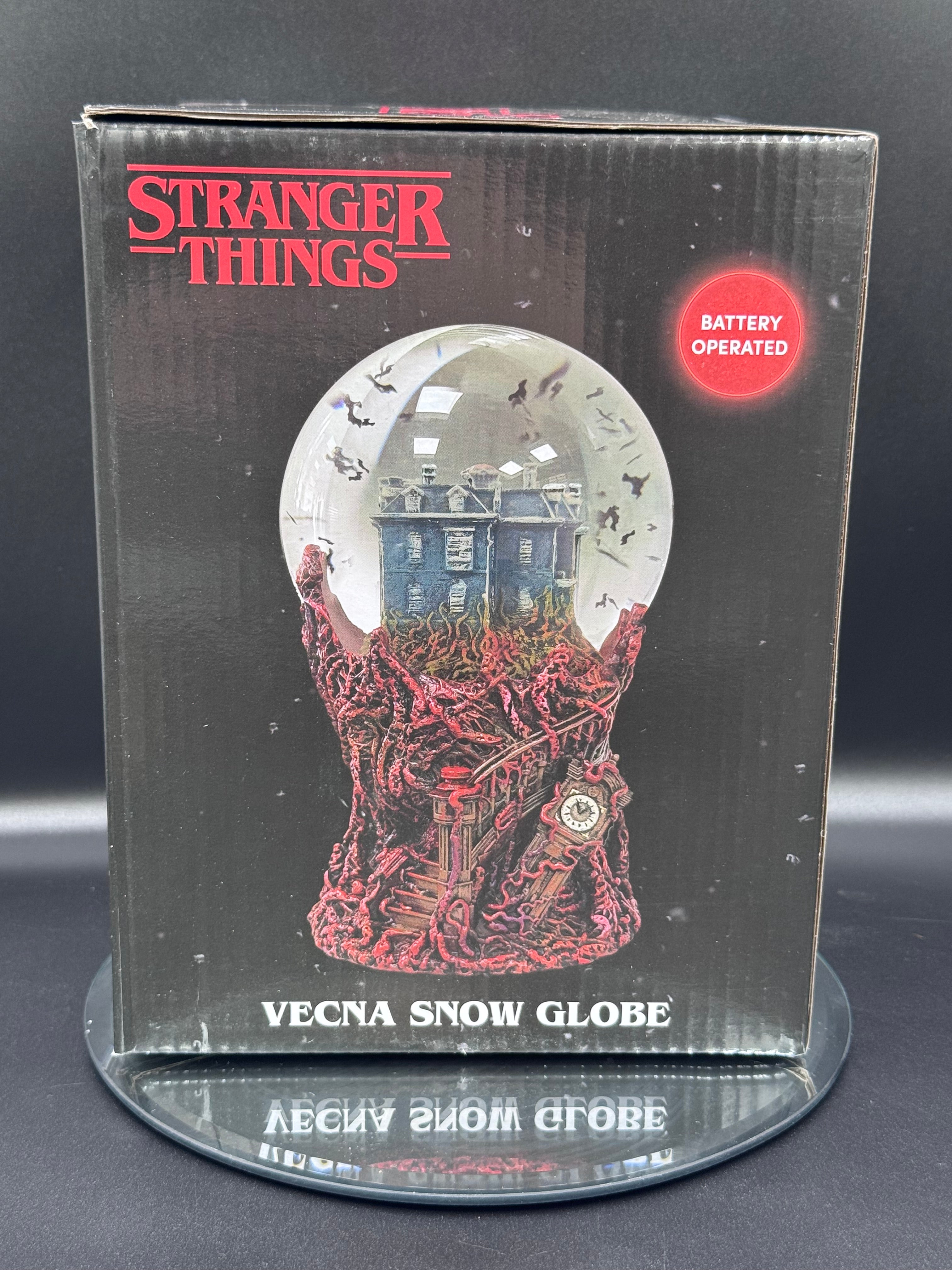 Stranger Things Vecna Snow Globe | Motorised Creel House Collectible | Nemesis Now