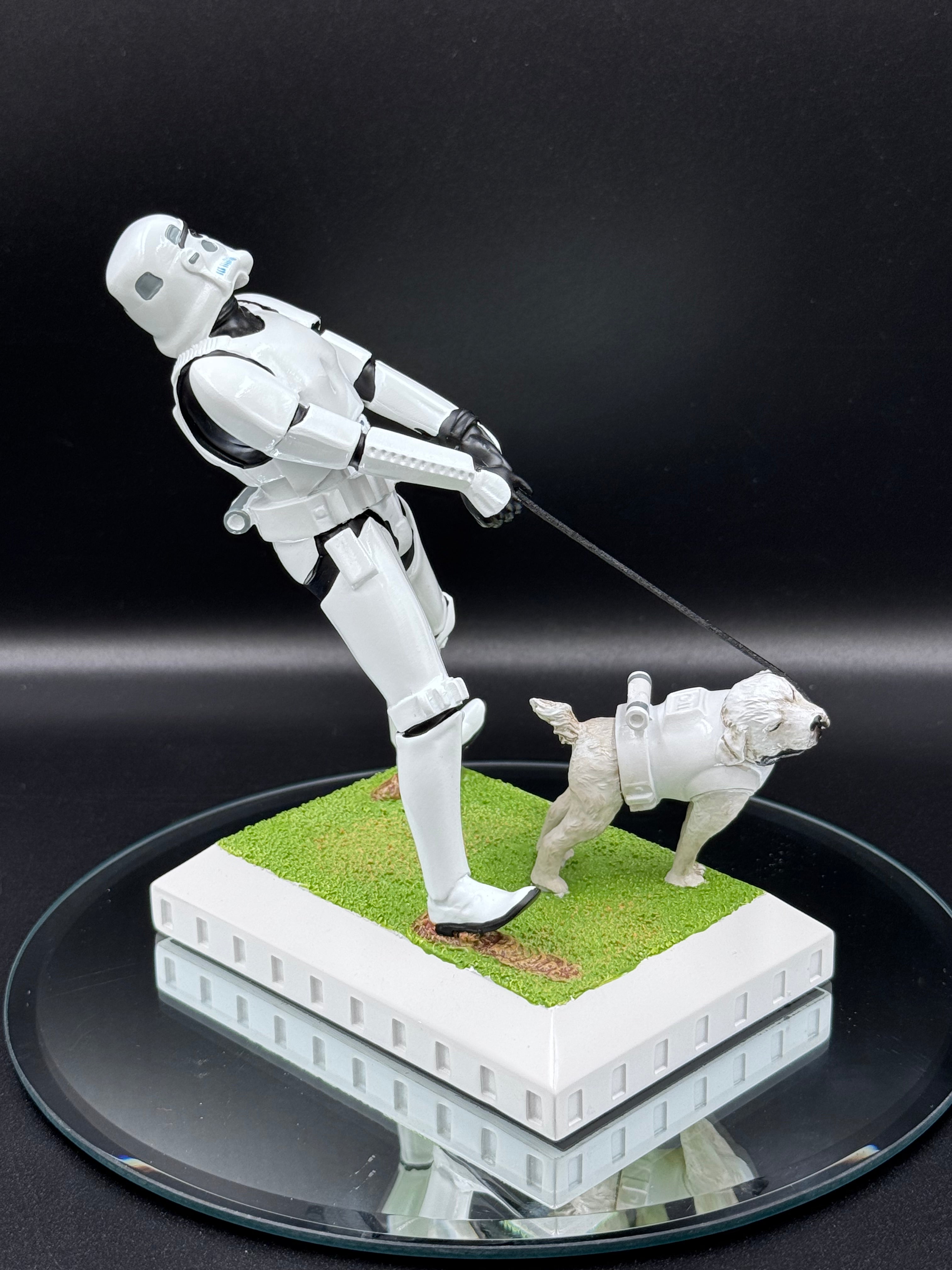 Stormtrooper Mans Best Friend 15.5cm