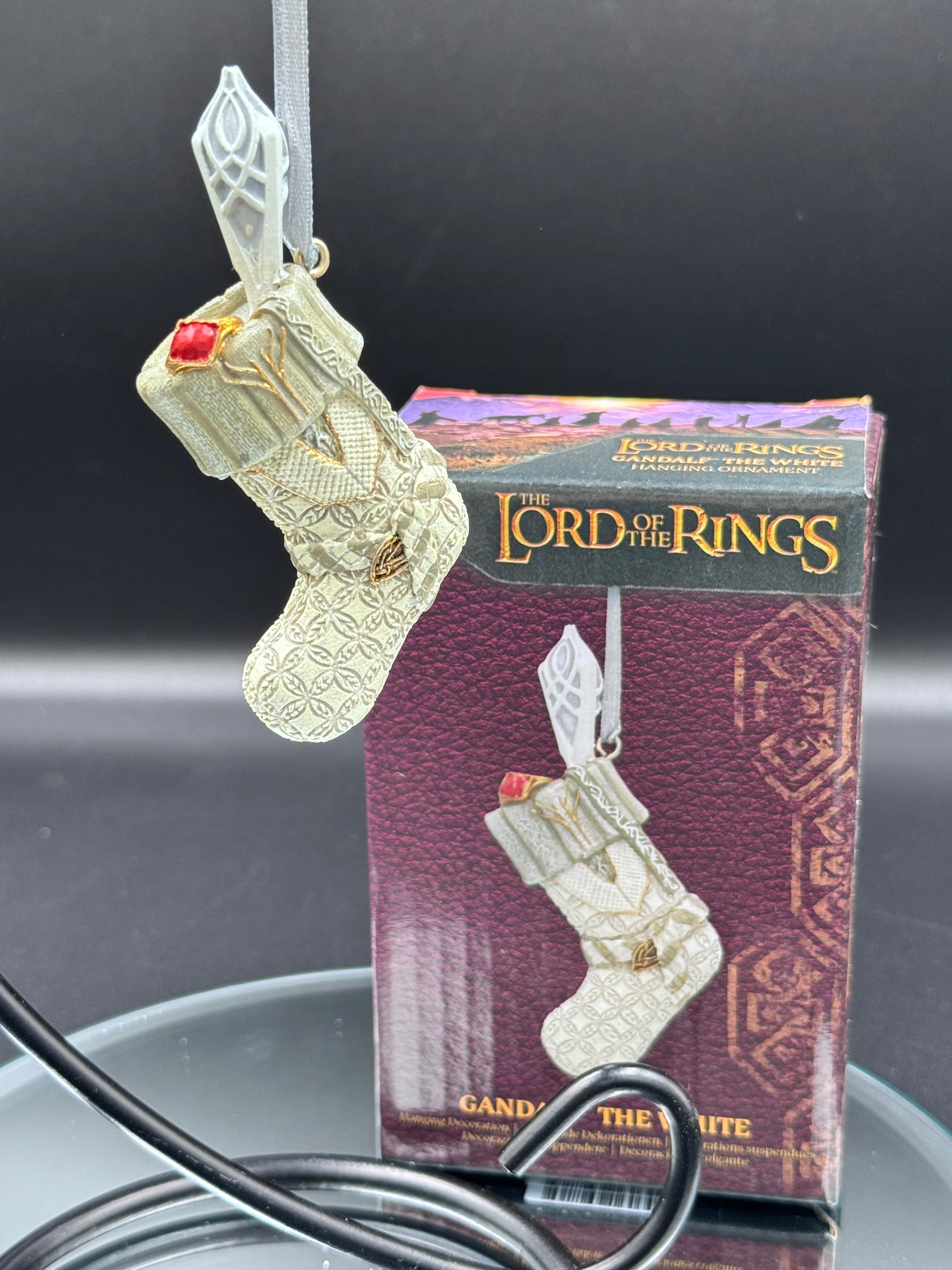 Lord of the Rings Gandalf the White Stocking Hanging Ornament 7.5cm