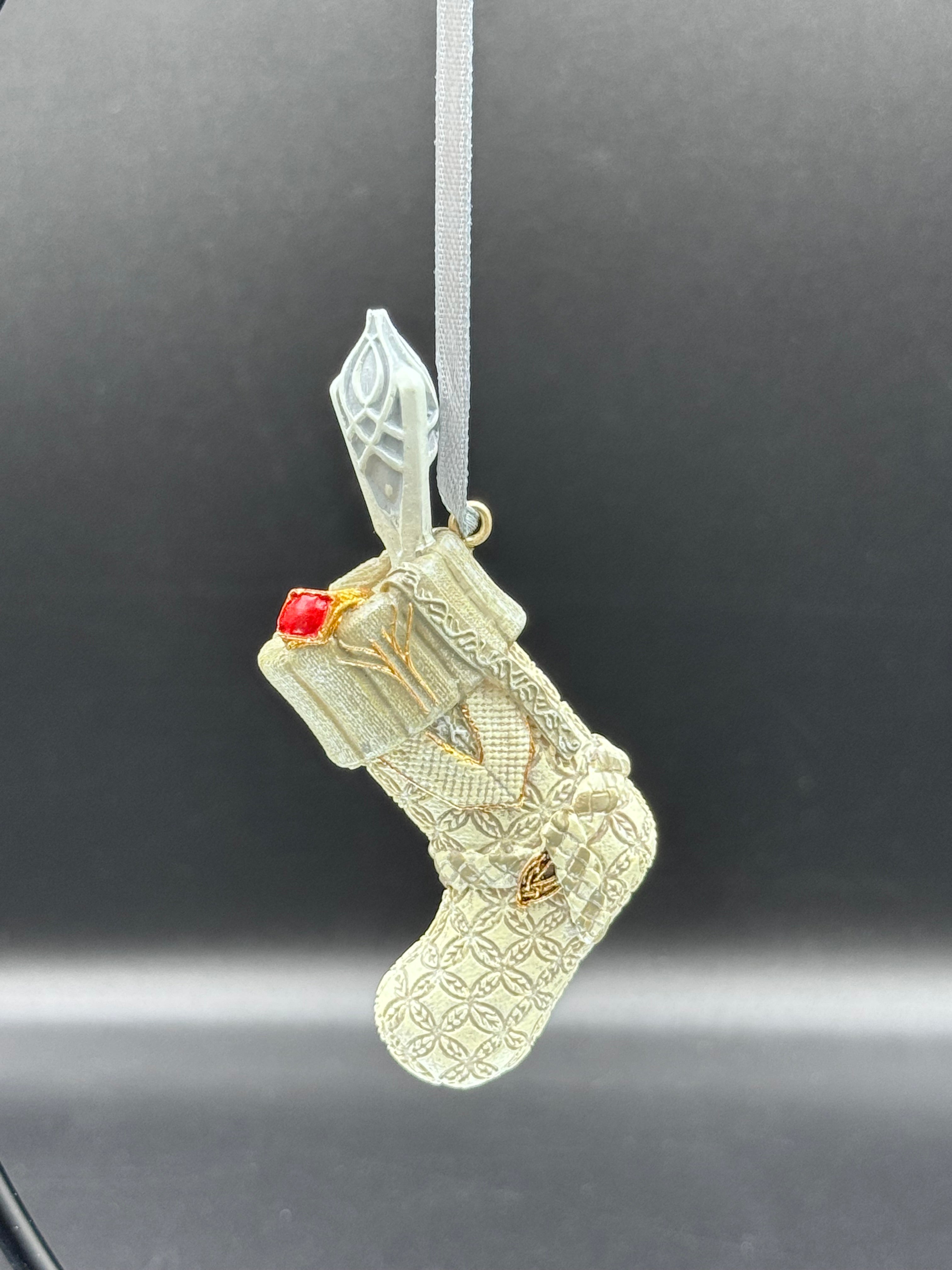 Lord of the Rings Gandalf the White Stocking Hanging Ornament 7.5cm