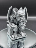 Edo Dark Black Grotesque Gargoyle Figurine