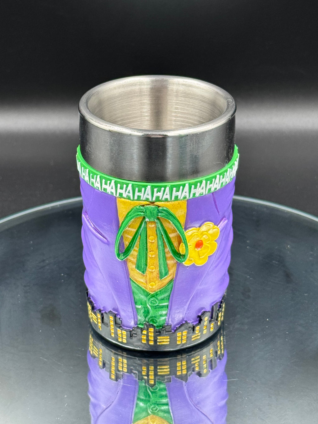 DC Batman Supervillains Mini Cup Set (Set of 3) – 8.5cm Resin Shot Glasses, Official DC Merchandise, Hand-Painted