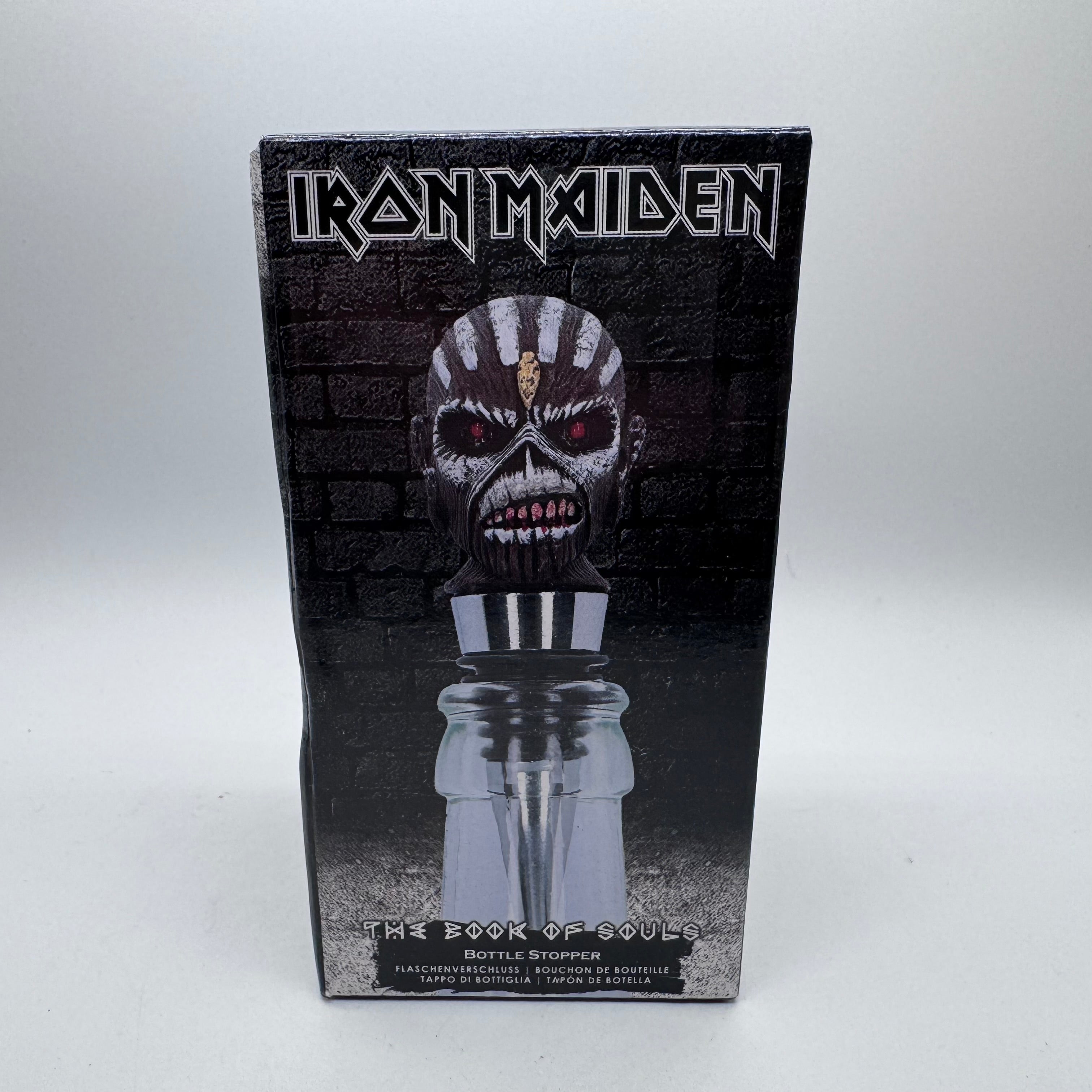 Iron Maiden Book of Souls Bottle Stopper 10cm