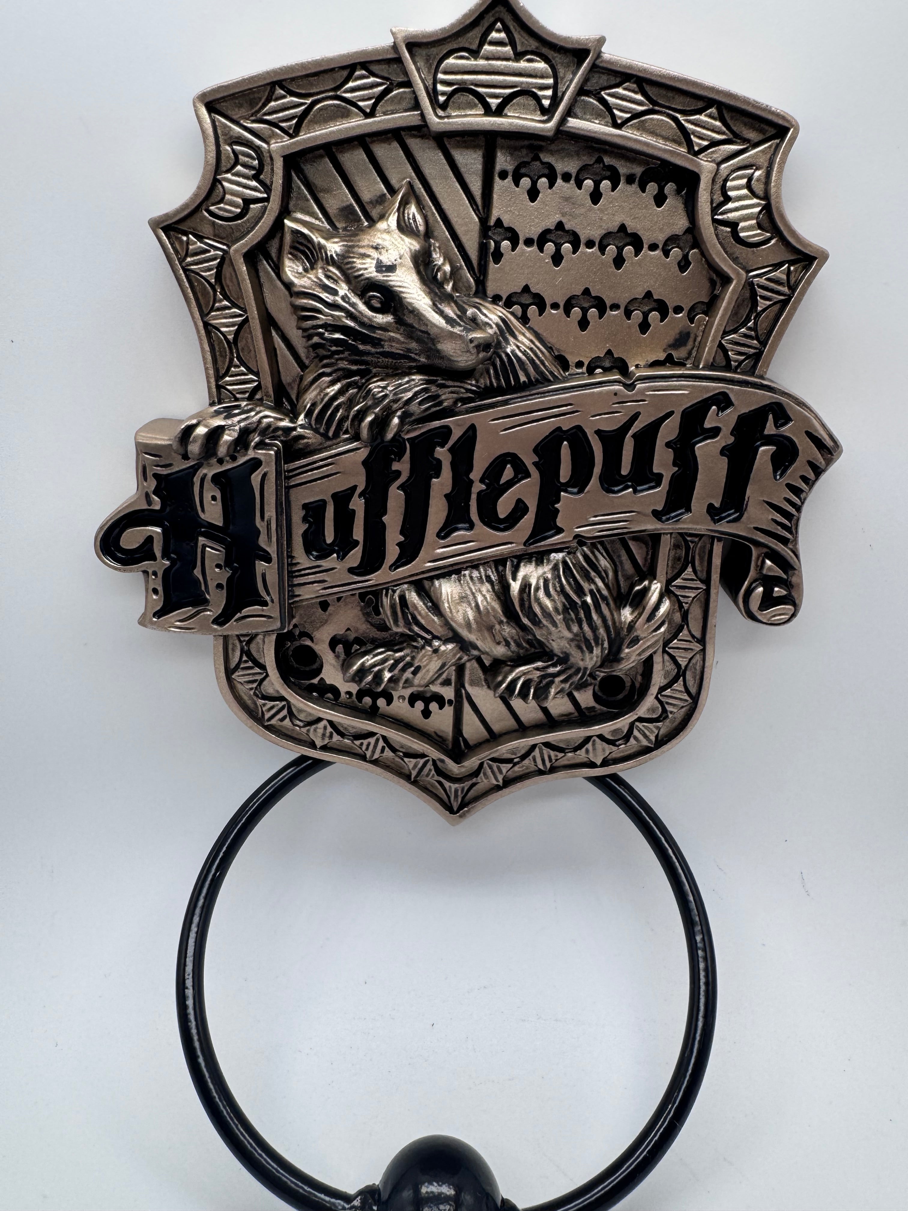 Harry Potter Hufflepuff Door Knocker, Bronze