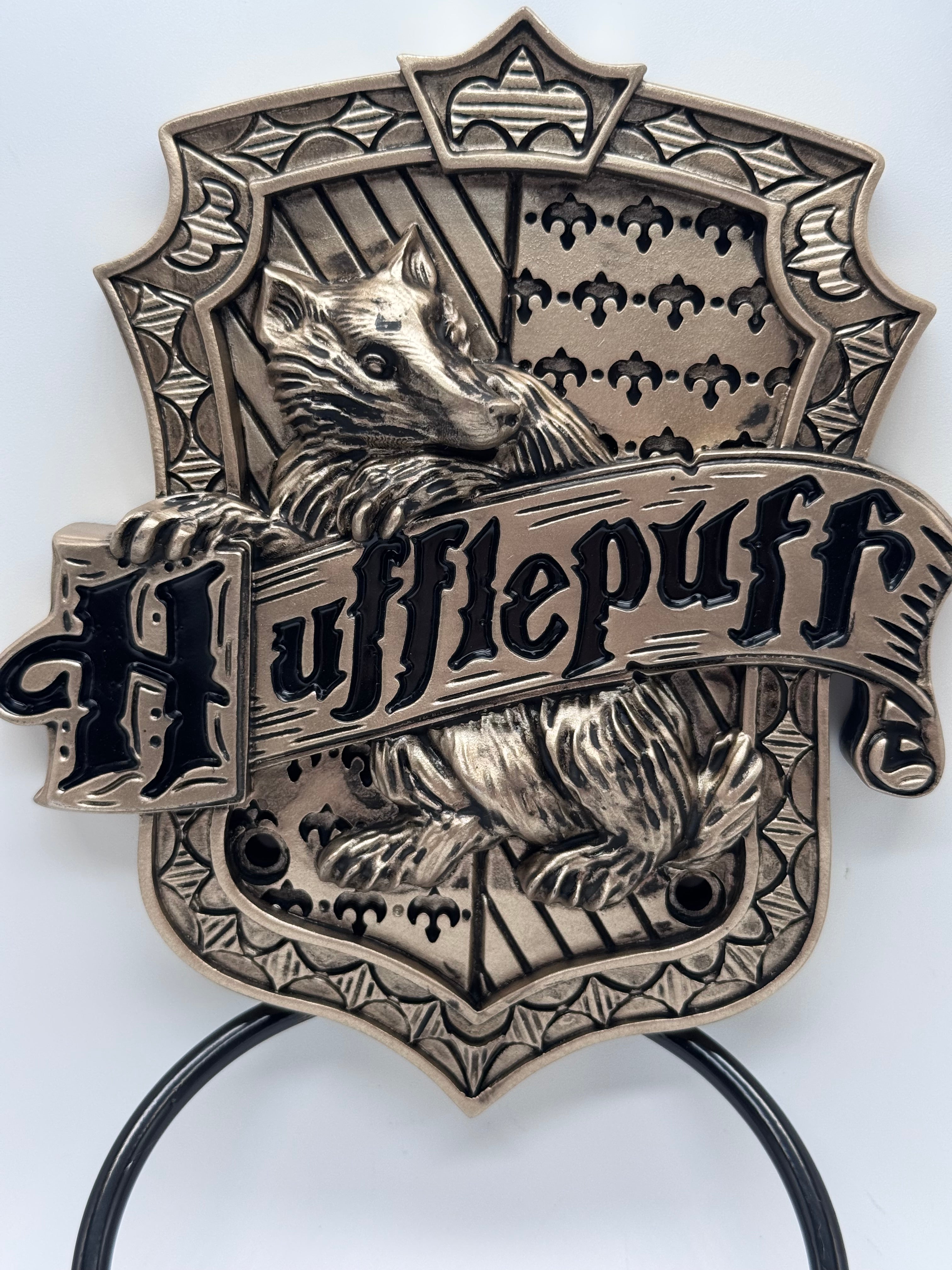 Harry Potter Hufflepuff Door Knocker, Bronze