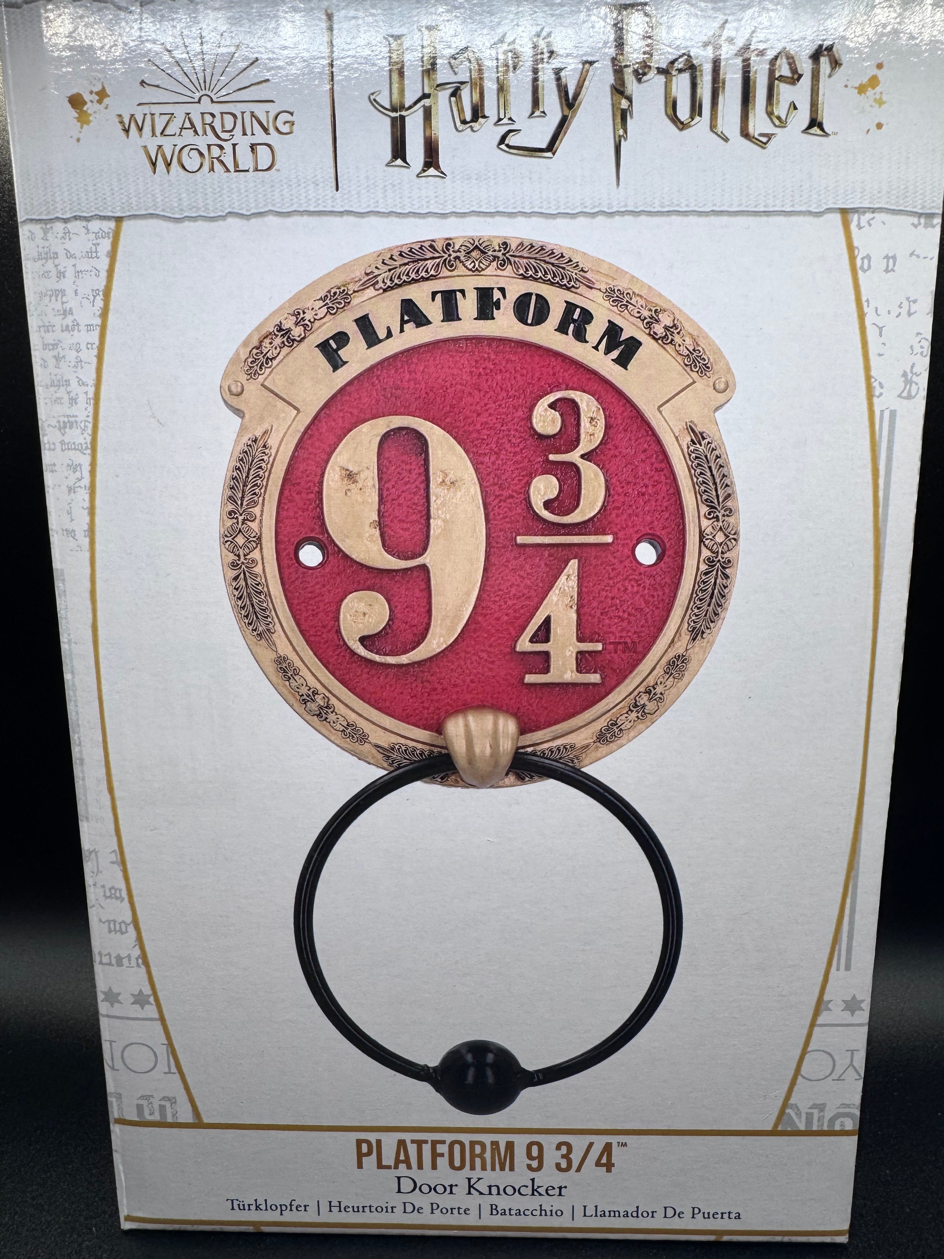 Harry Potter Platform 9 3/4 Door Knocker 21.5cm, Red