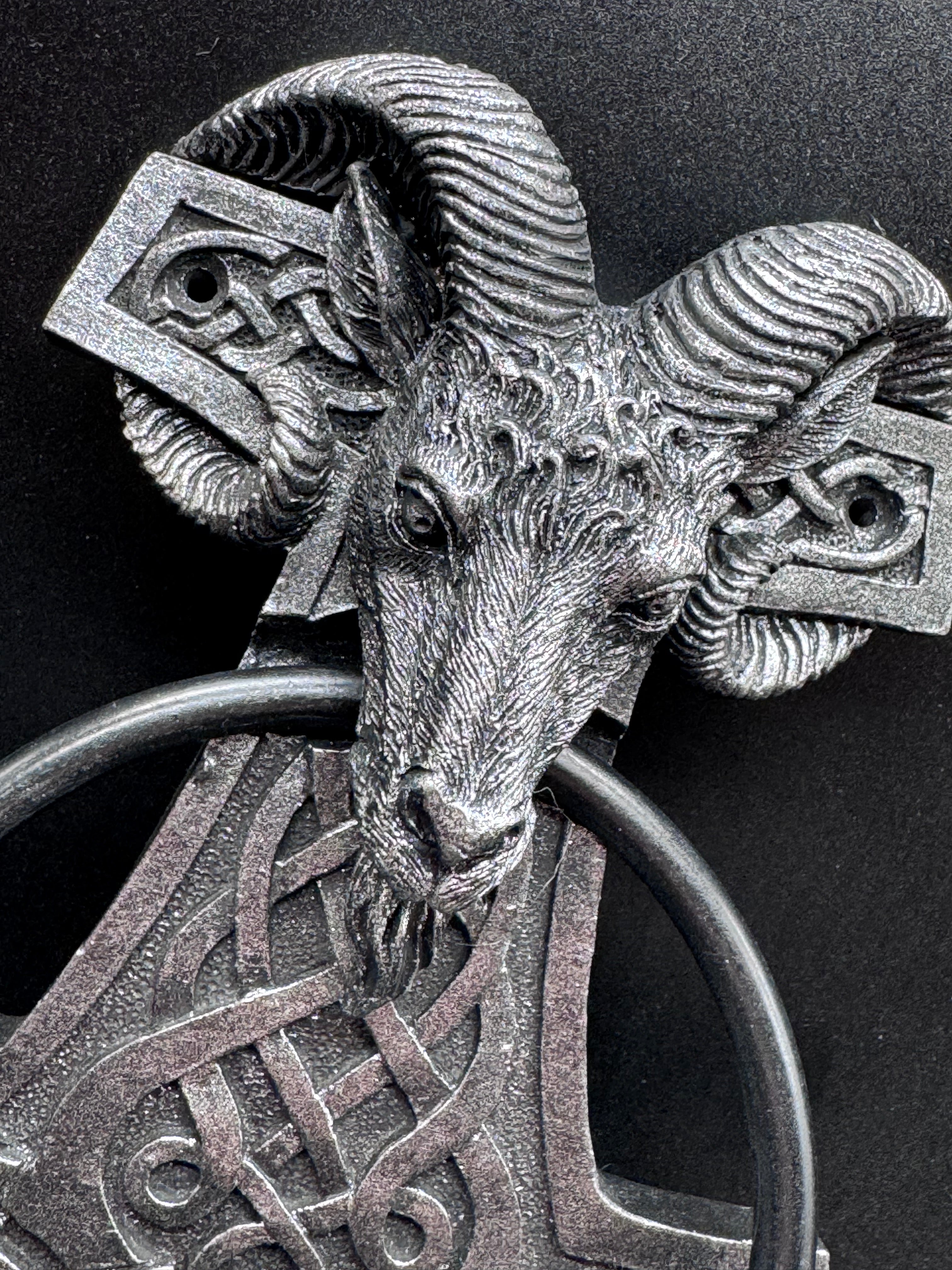 Thors Hammer Door Knocker 15.9cm, Grey