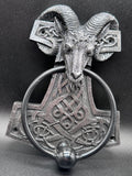Thors Hammer Door Knocker 15.9cm, Grey