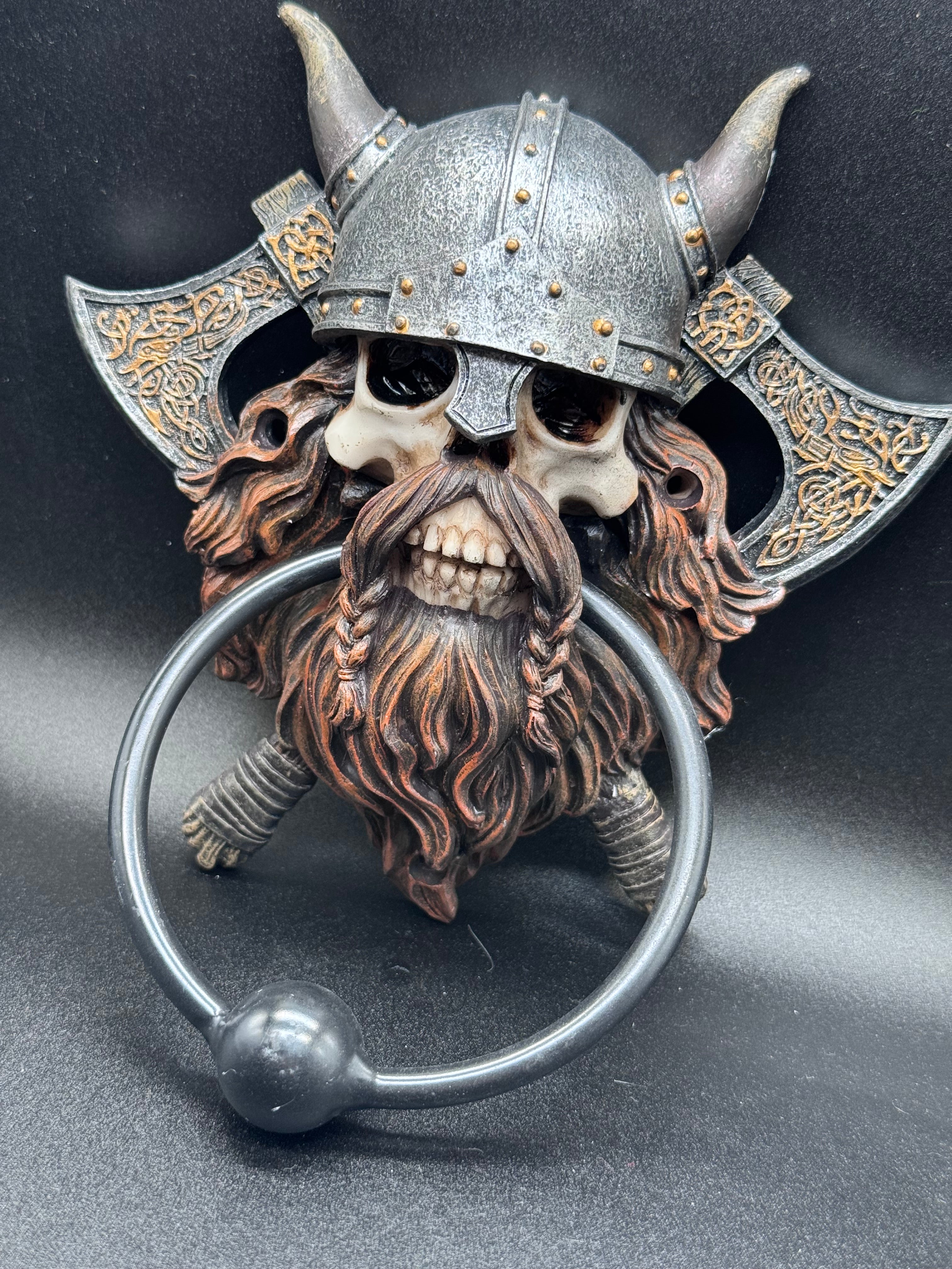 Viking Visit Door Knocker 18.5cm
