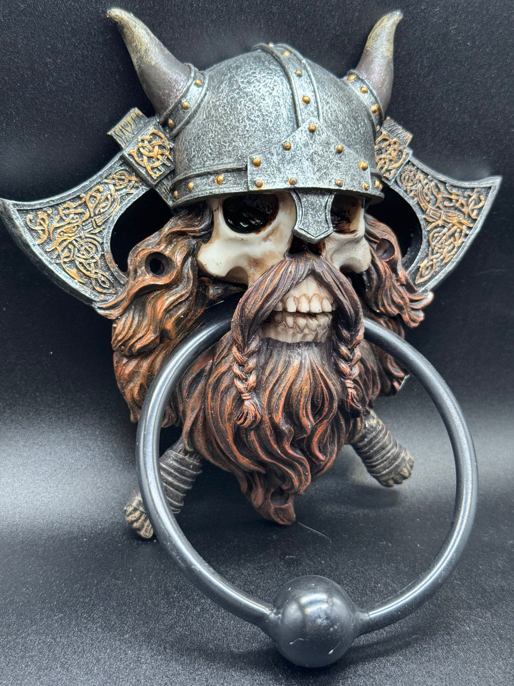 Viking Visit Door Knocker 18.5cm