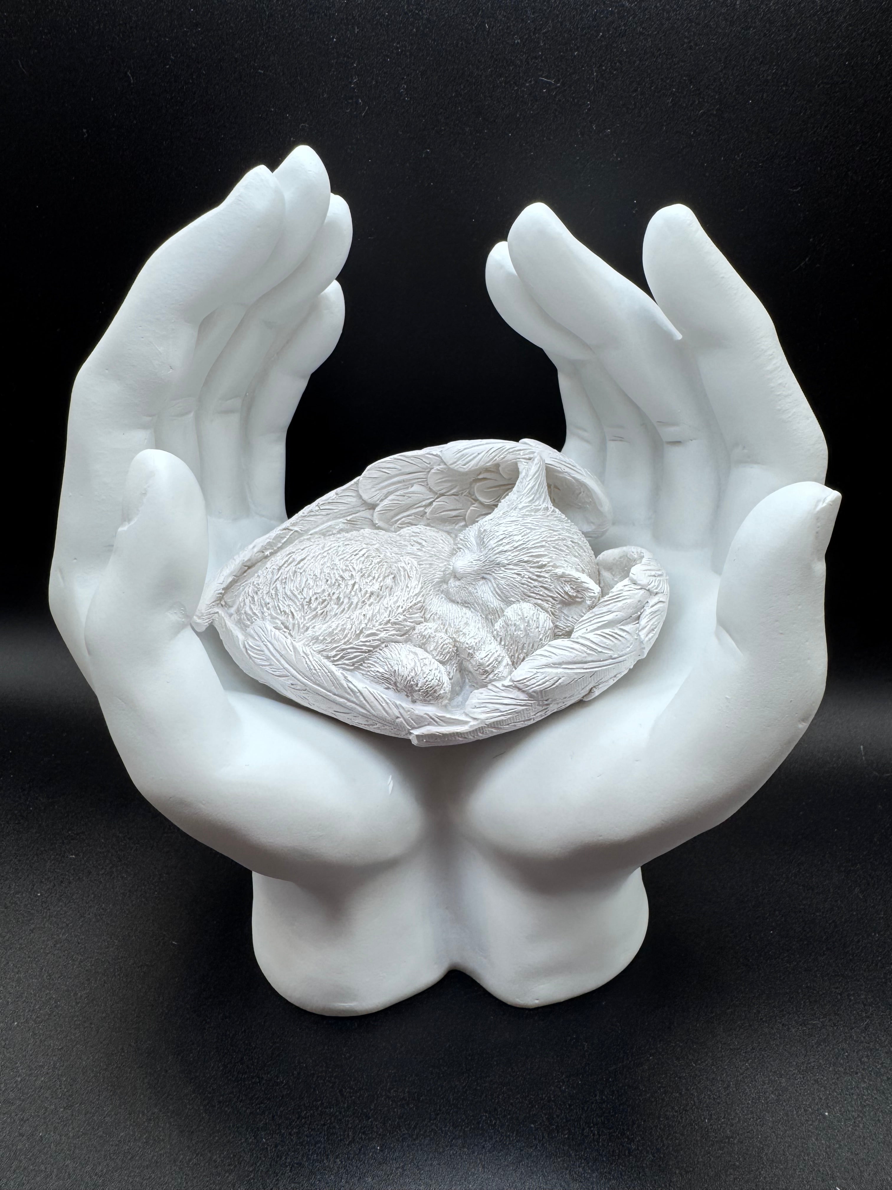 Forever Feline Angelic Cat Figurine