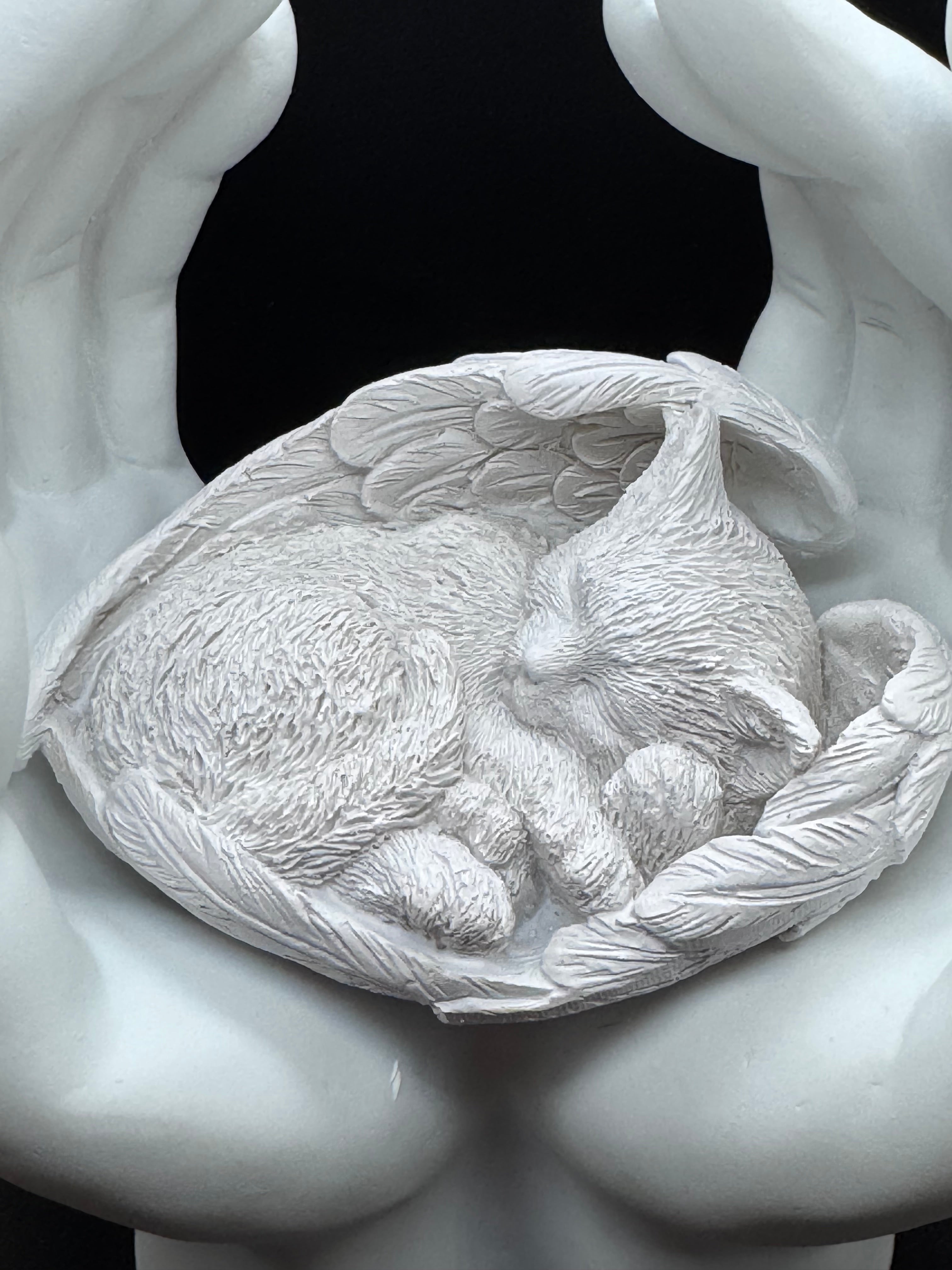 Forever Feline Angelic Cat Figurine