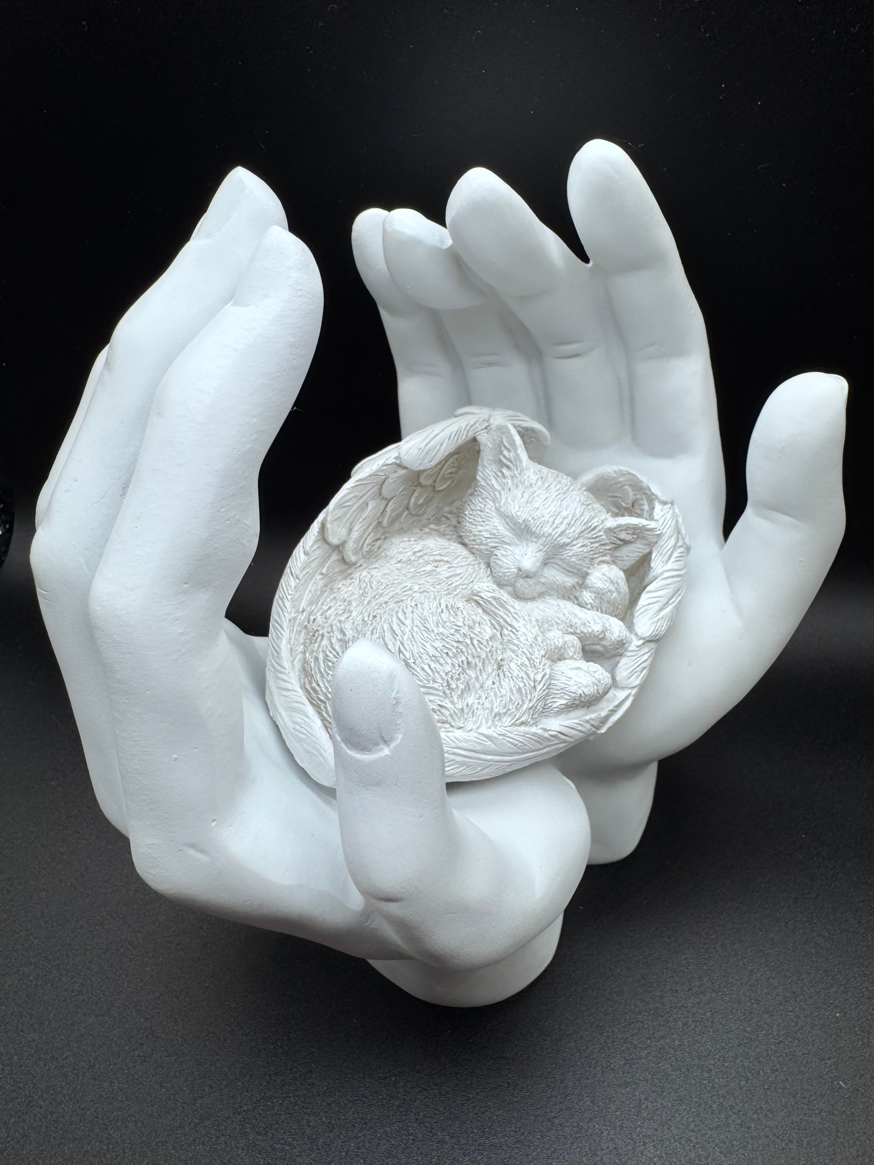 Forever Feline Angelic Cat Figurine