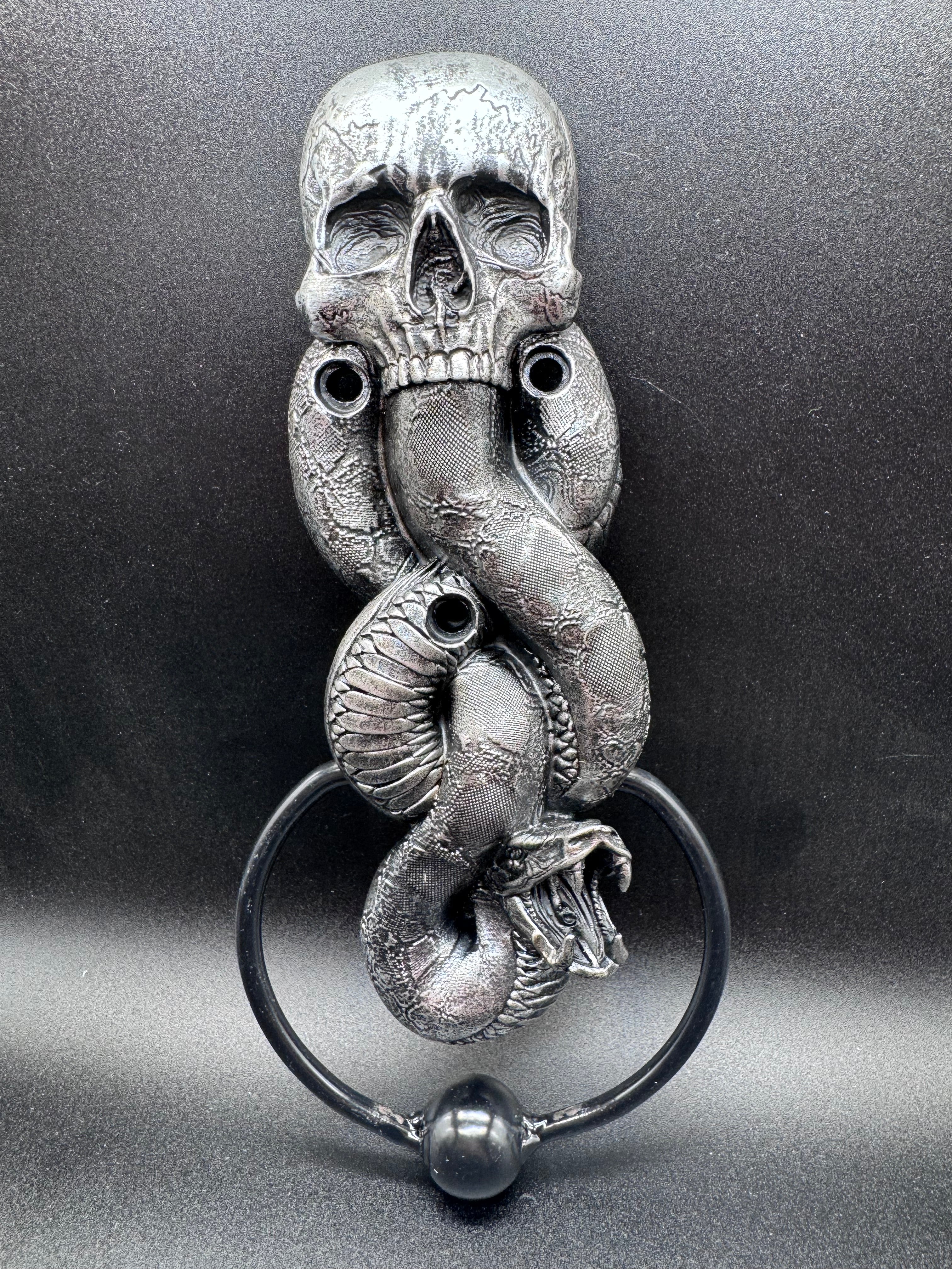 Harry Potter The Dark Mark Door Knocker 23cm, Silver