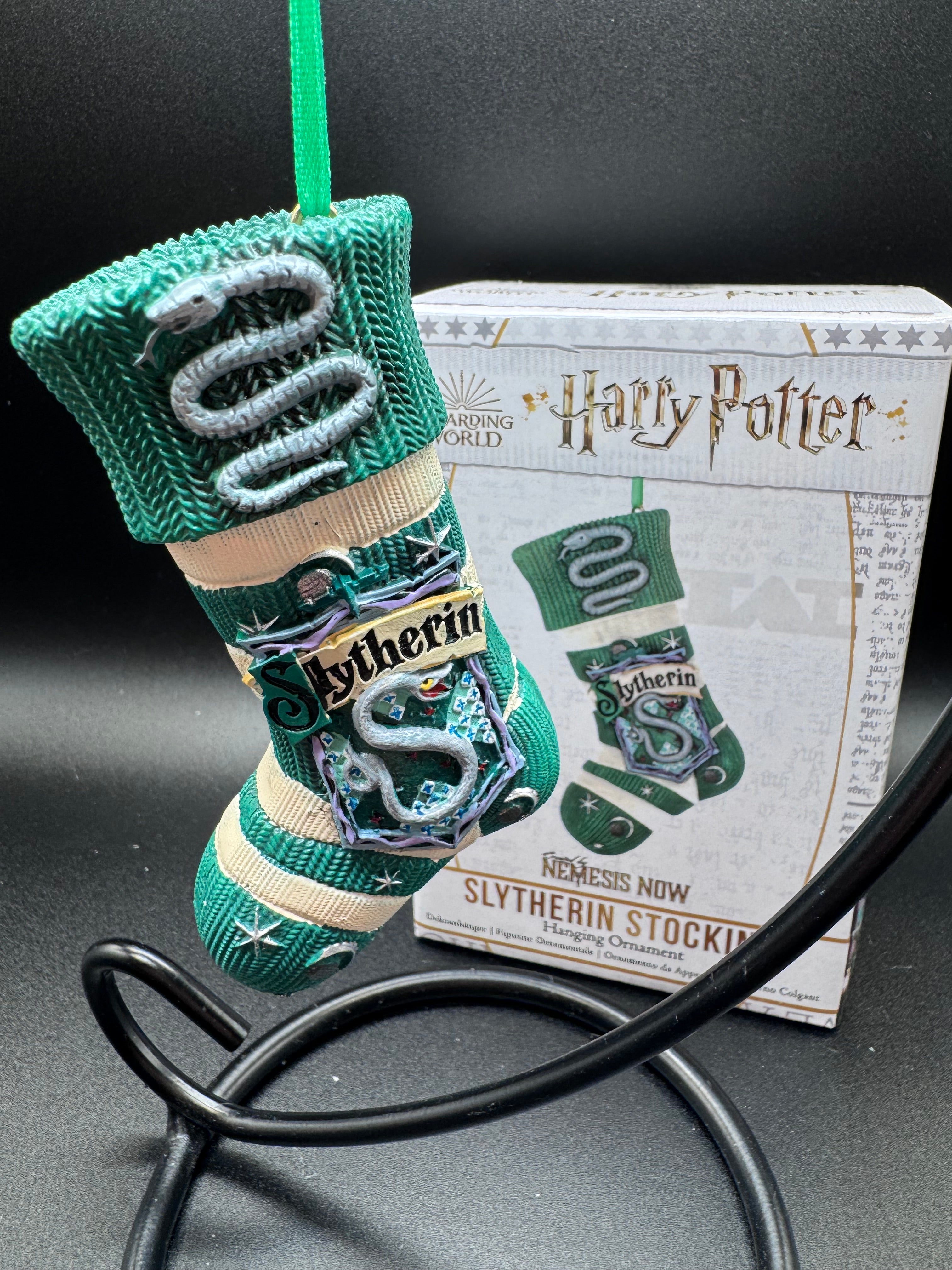 Harry Potter Slytherin Stocking Hanging Ornament