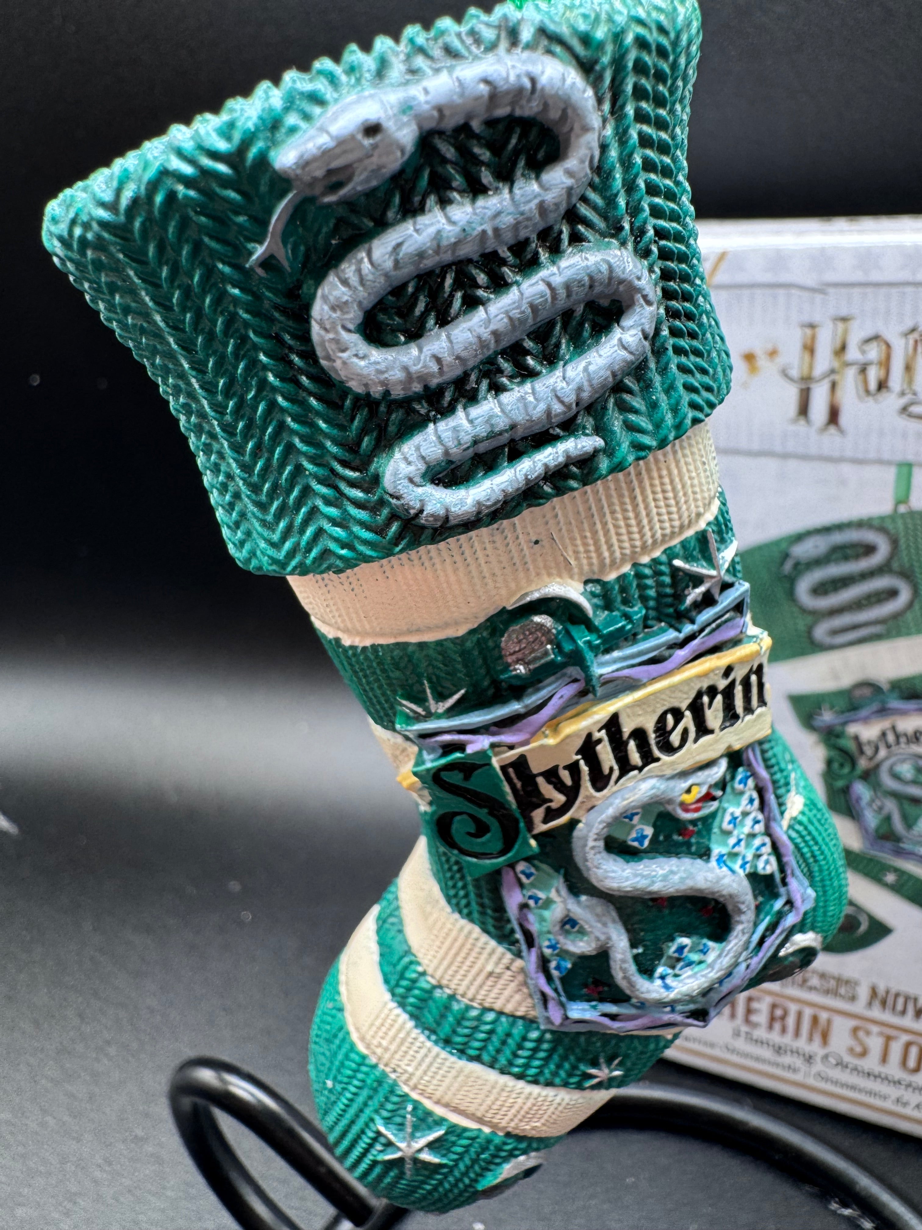 Harry Potter Slytherin Stocking Hanging Ornament