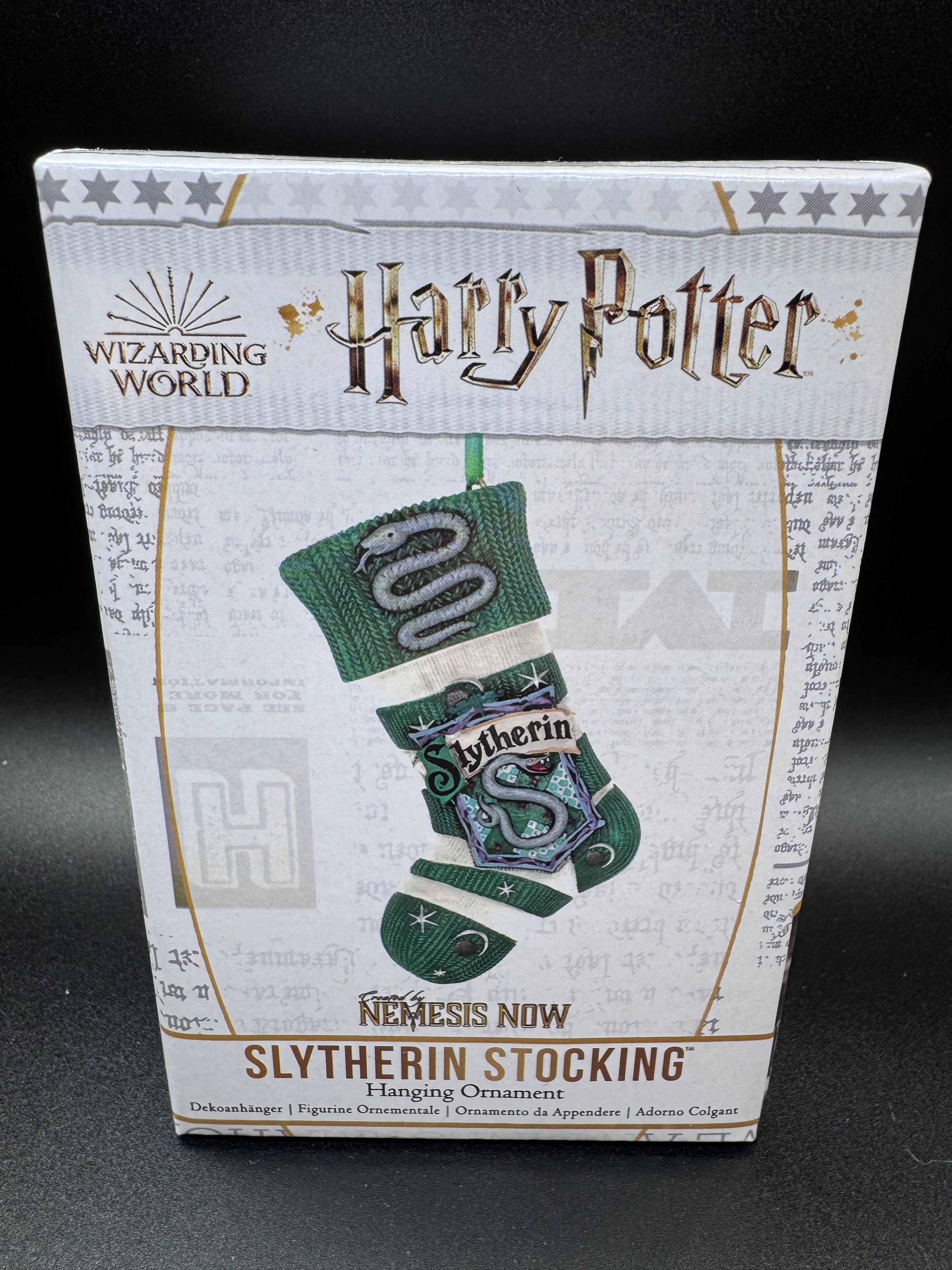 Harry Potter Slytherin Stocking Hanging Ornament