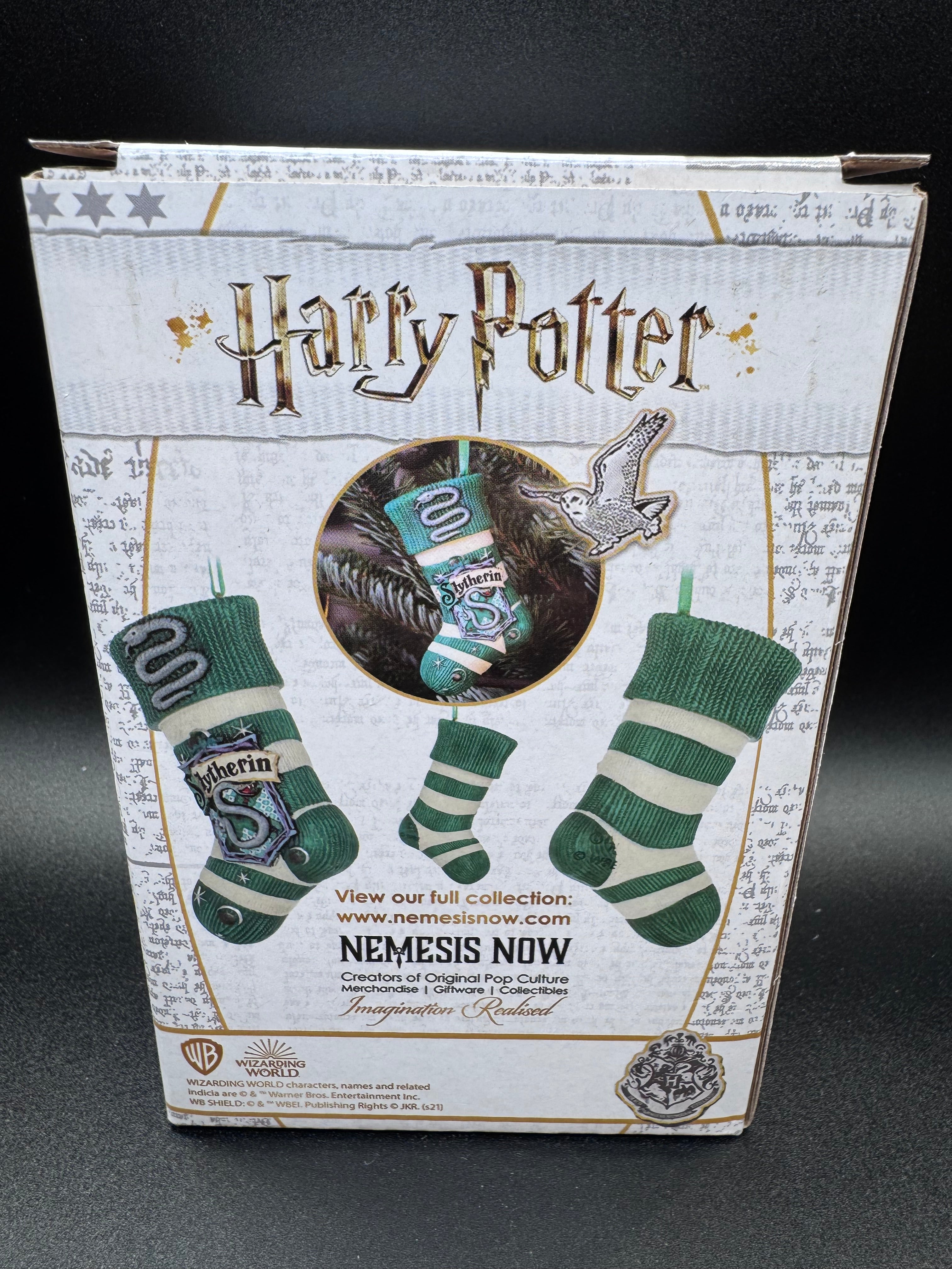 Harry Potter Slytherin Stocking Hanging Ornament