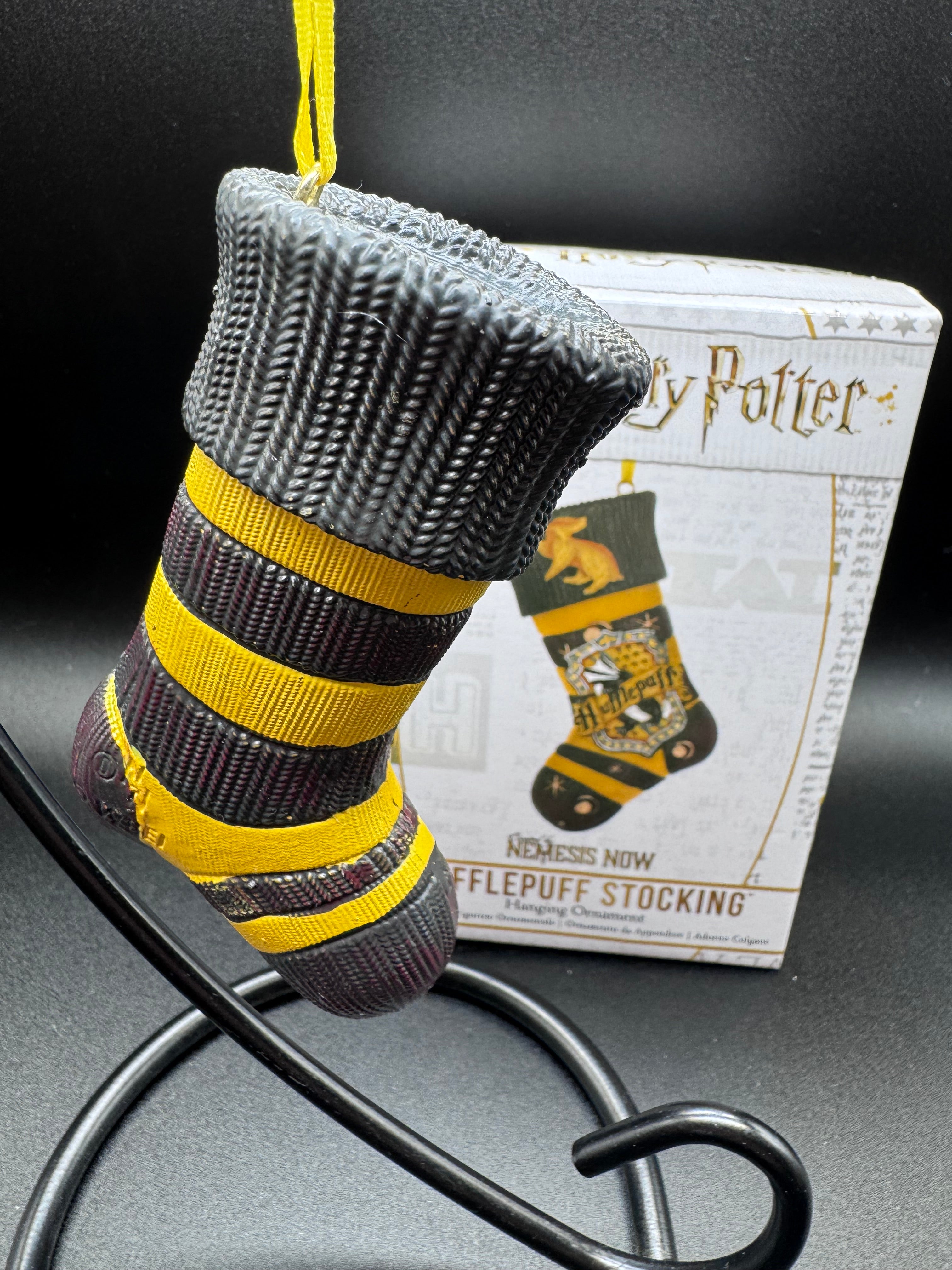 Harry Potter Hufflepuff Stocking Hanging Ornament