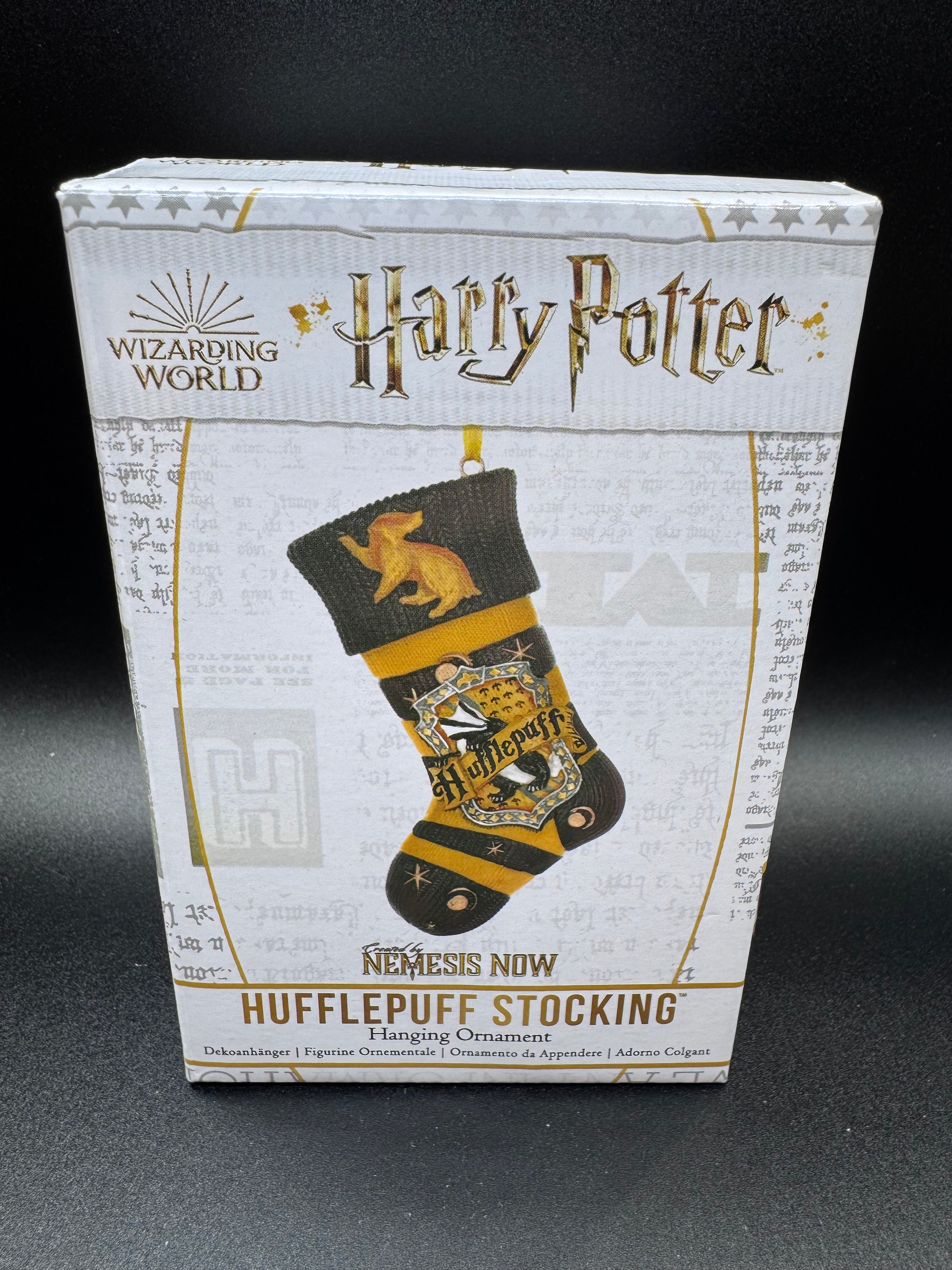 Harry Potter Hufflepuff Stocking Hanging Ornament