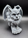 Quasi Dark Black Grotesque Gargoyle Figurine