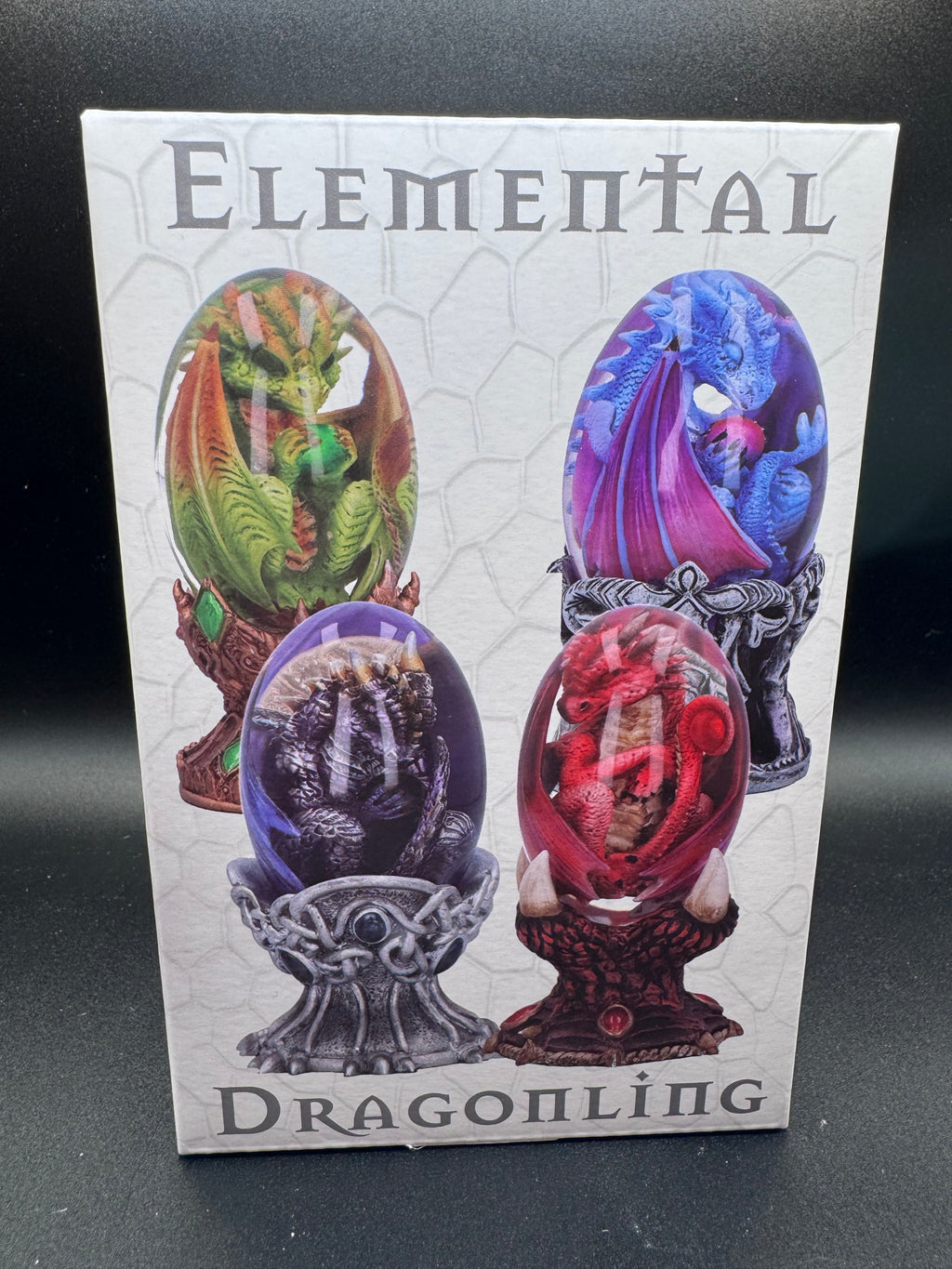 Elemental Dragonlings - Air Dragon in Clear Egg