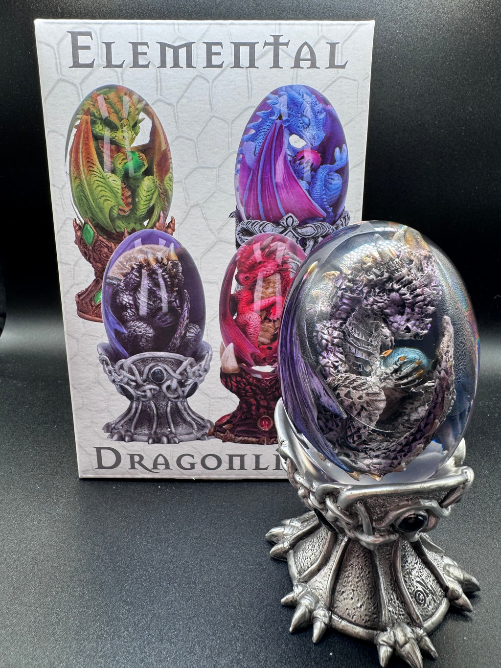 Elemental Dragonlings - Air Dragon in Clear Egg