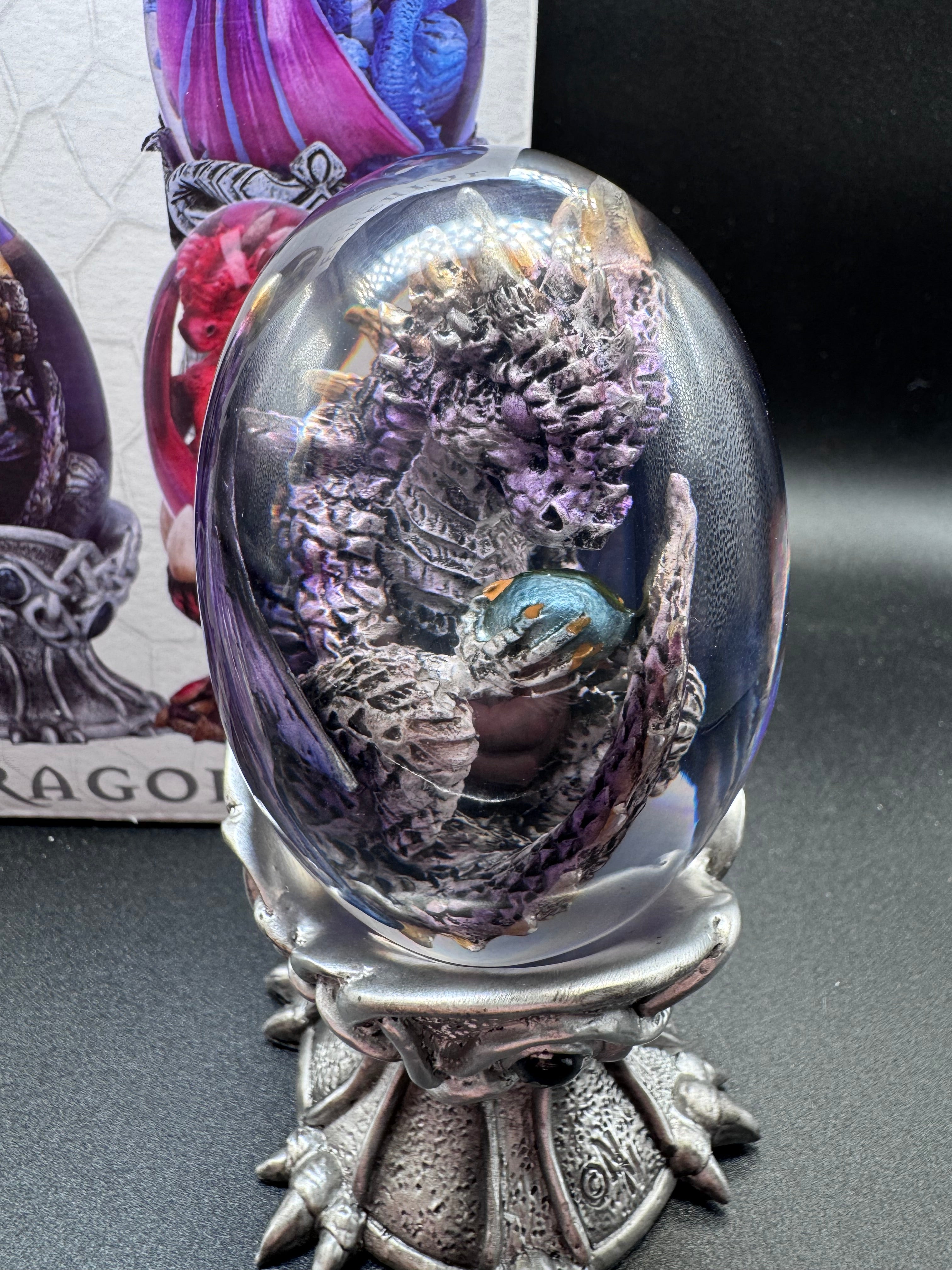 Elemental Dragonlings - Air Dragon in Clear Egg
