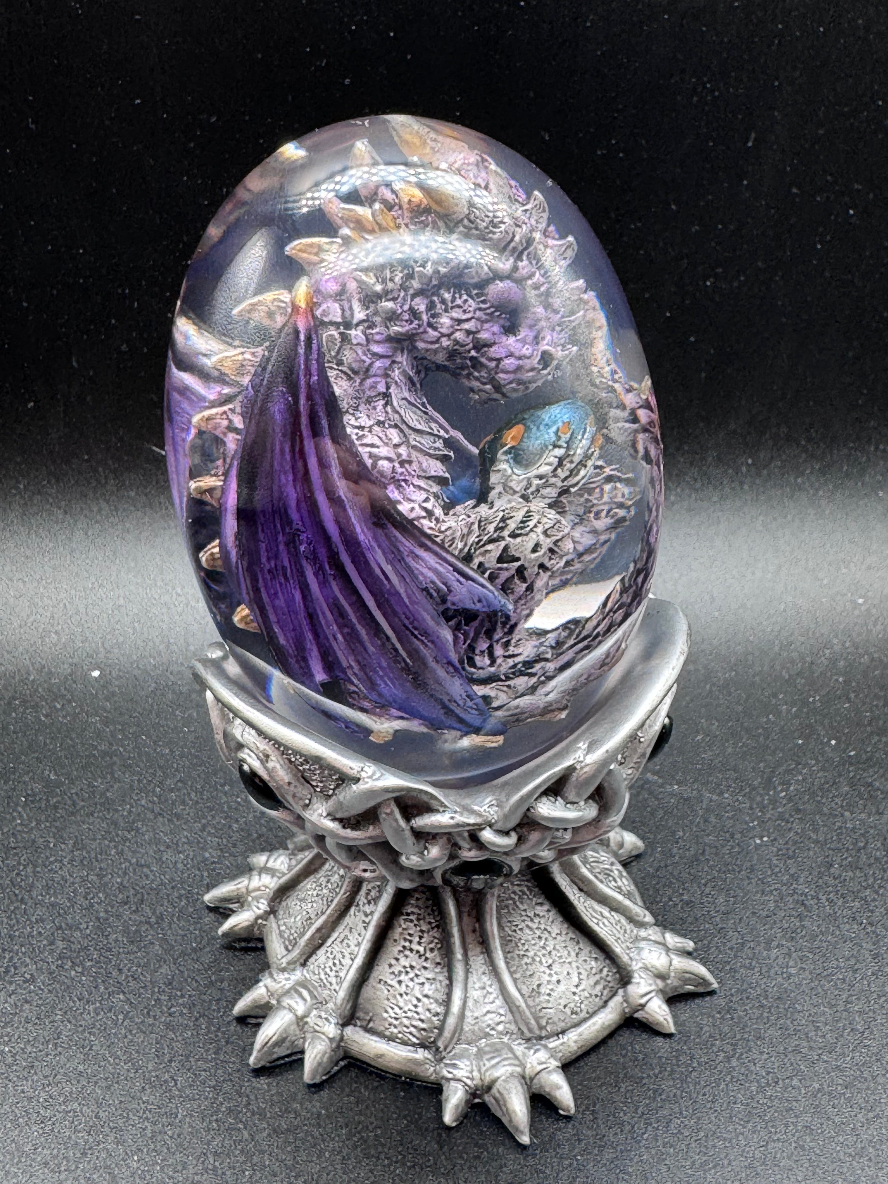 Elemental Dragonlings - Air Dragon in Clear Egg