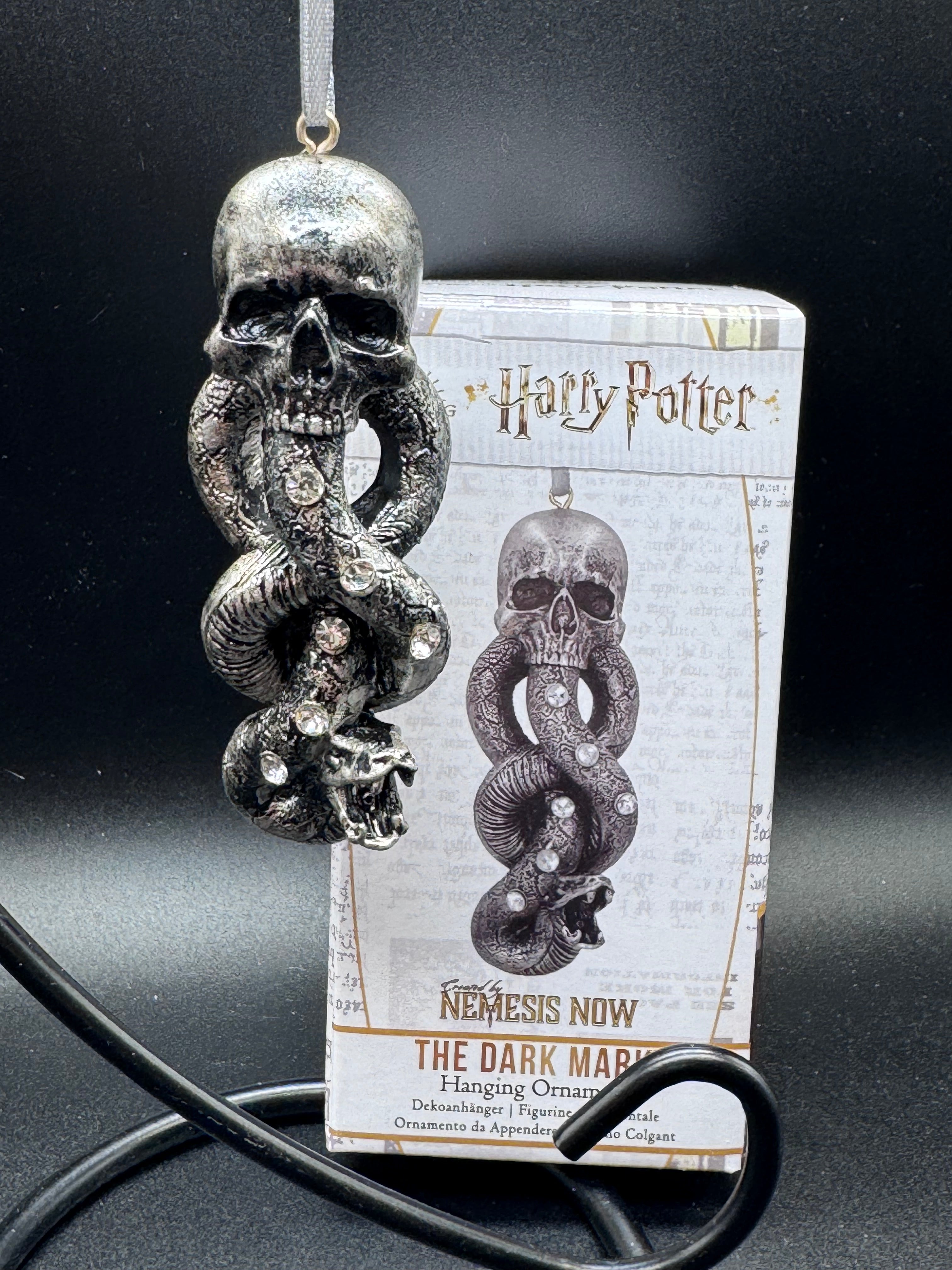 Harry Potter Dark Mark Voldemort Hanging Ornament, Silver, 9.5cm