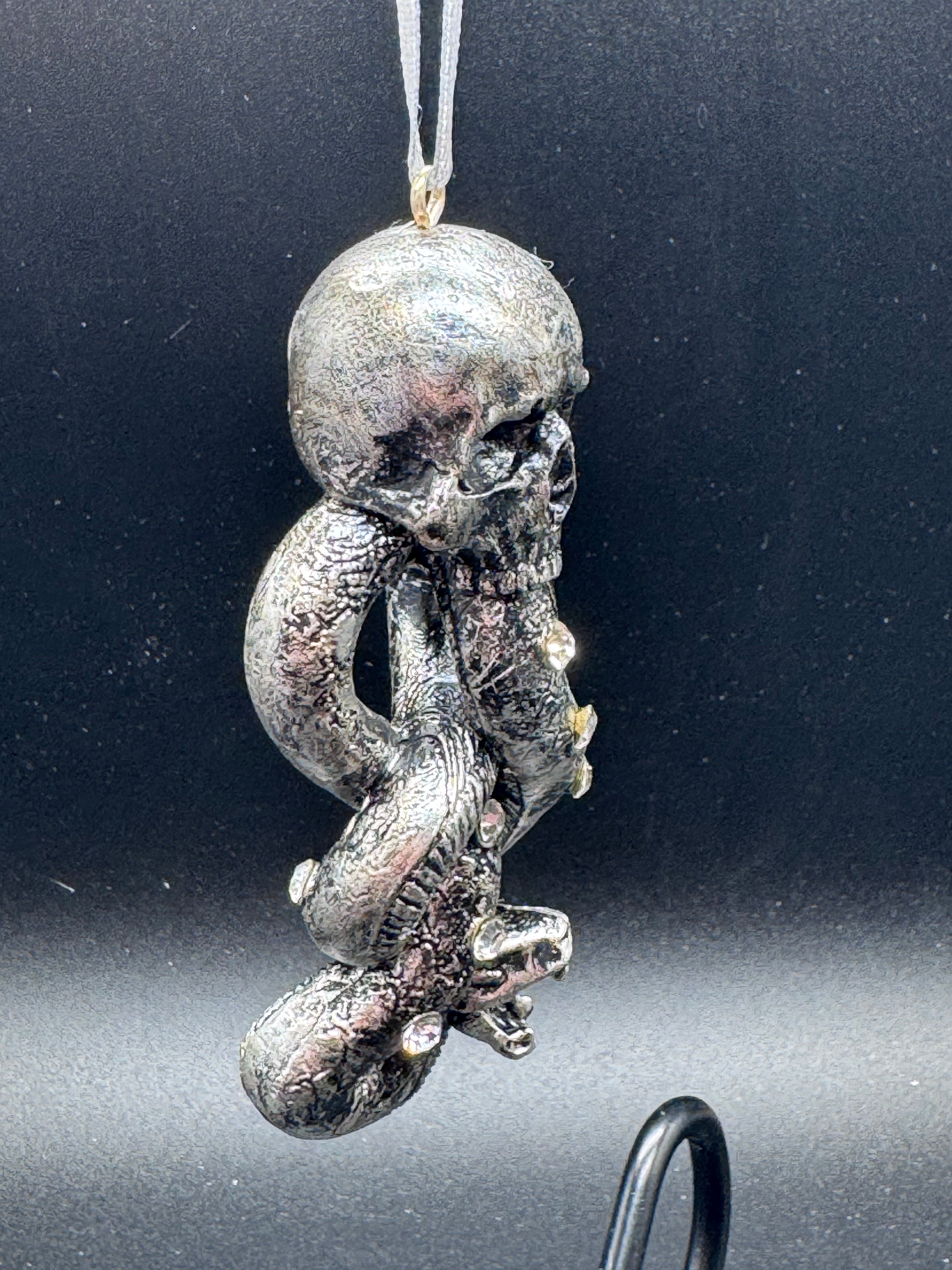 Harry Potter Dark Mark Voldemort Hanging Ornament, Silver, 9.5cm