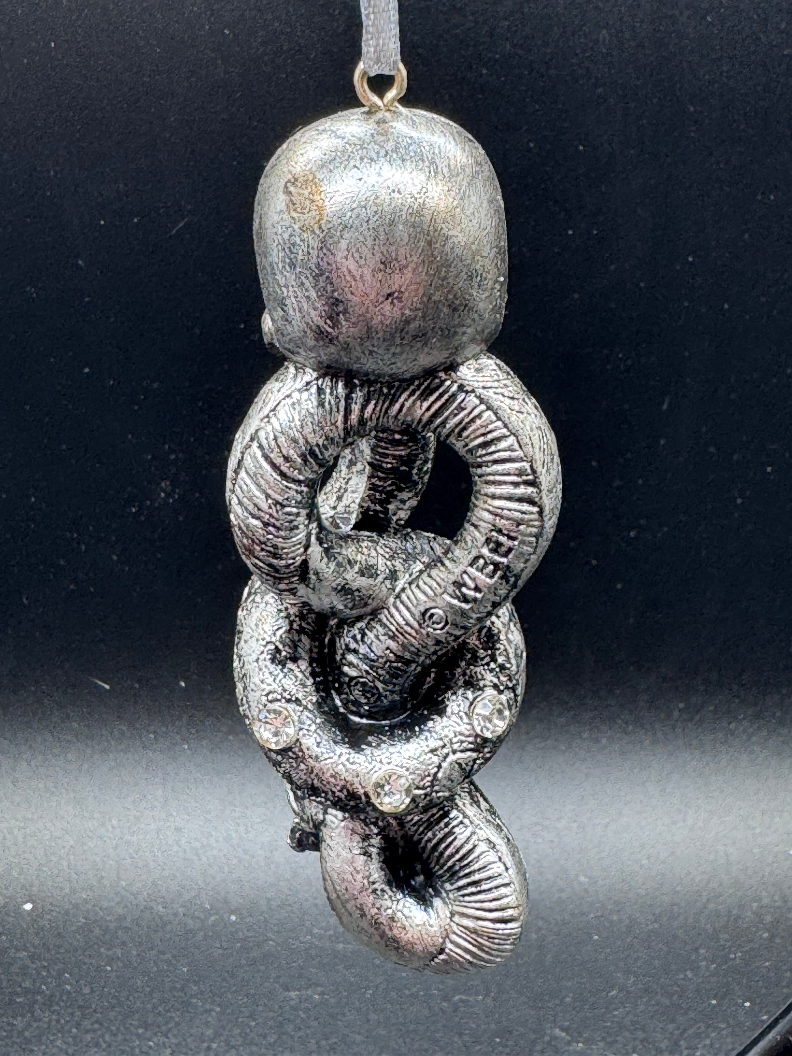 Harry Potter Dark Mark Voldemort Hanging Ornament, Silver, 9.5cm