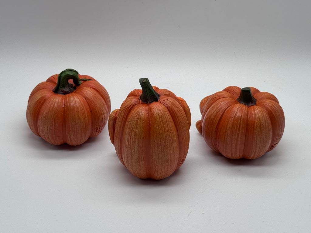 Three Wise Pumpkin Collectible Figurines 8cm